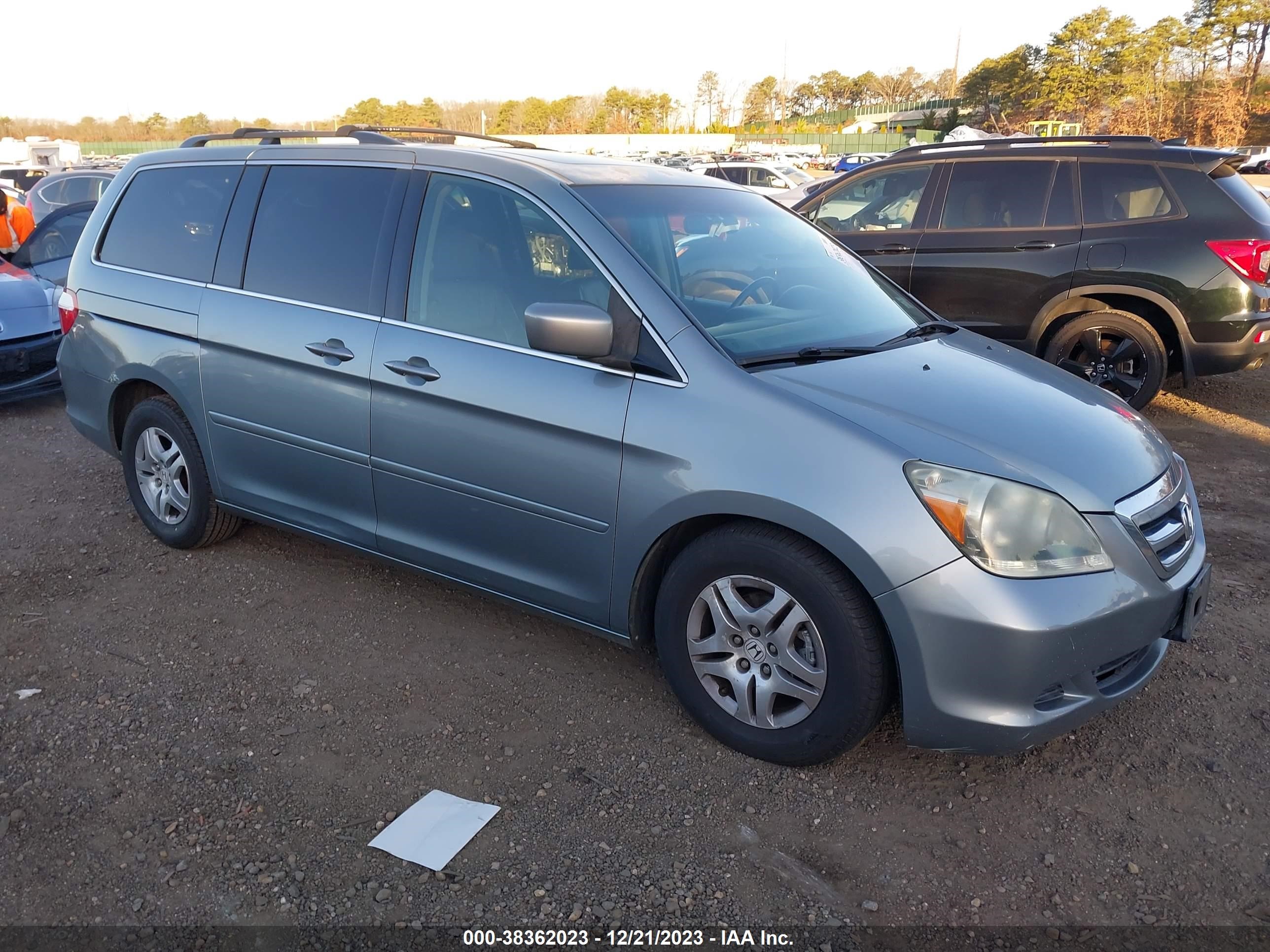 HONDA ODYSSEY 2007 5fnrl38697b087224