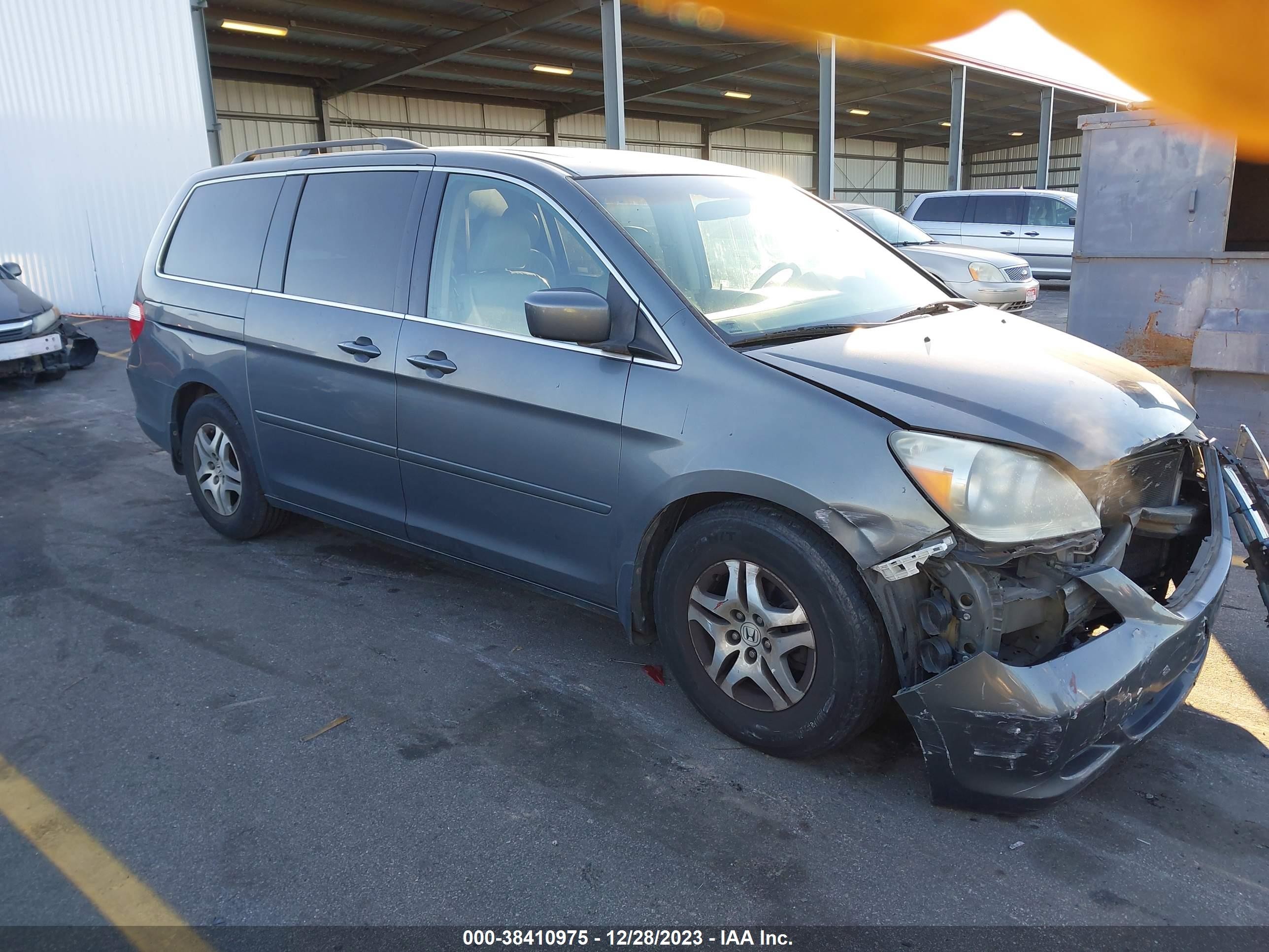 HONDA ODYSSEY 2007 5fnrl38697b409151