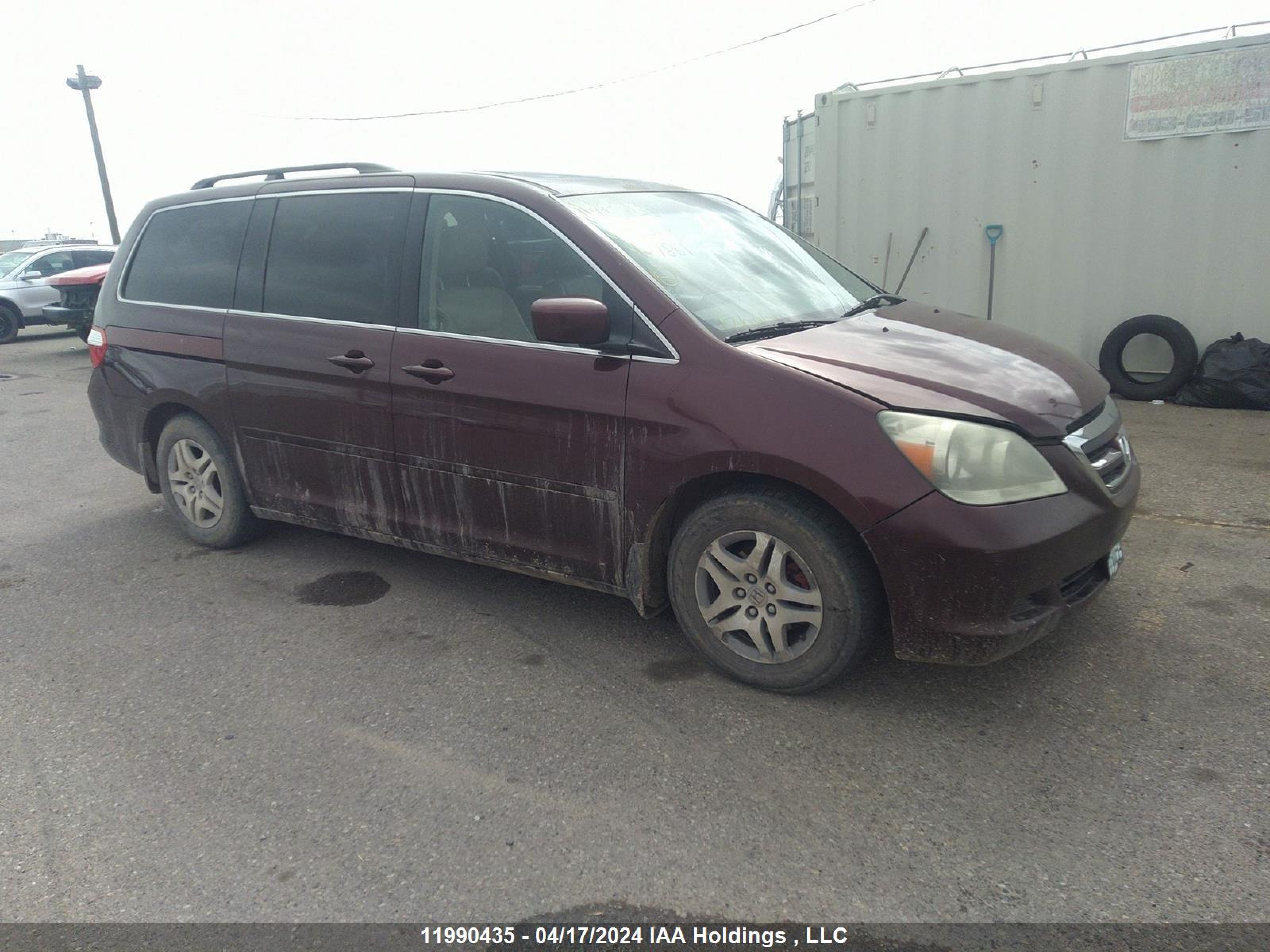 HONDA ODYSSEY 2007 5fnrl38697b427861