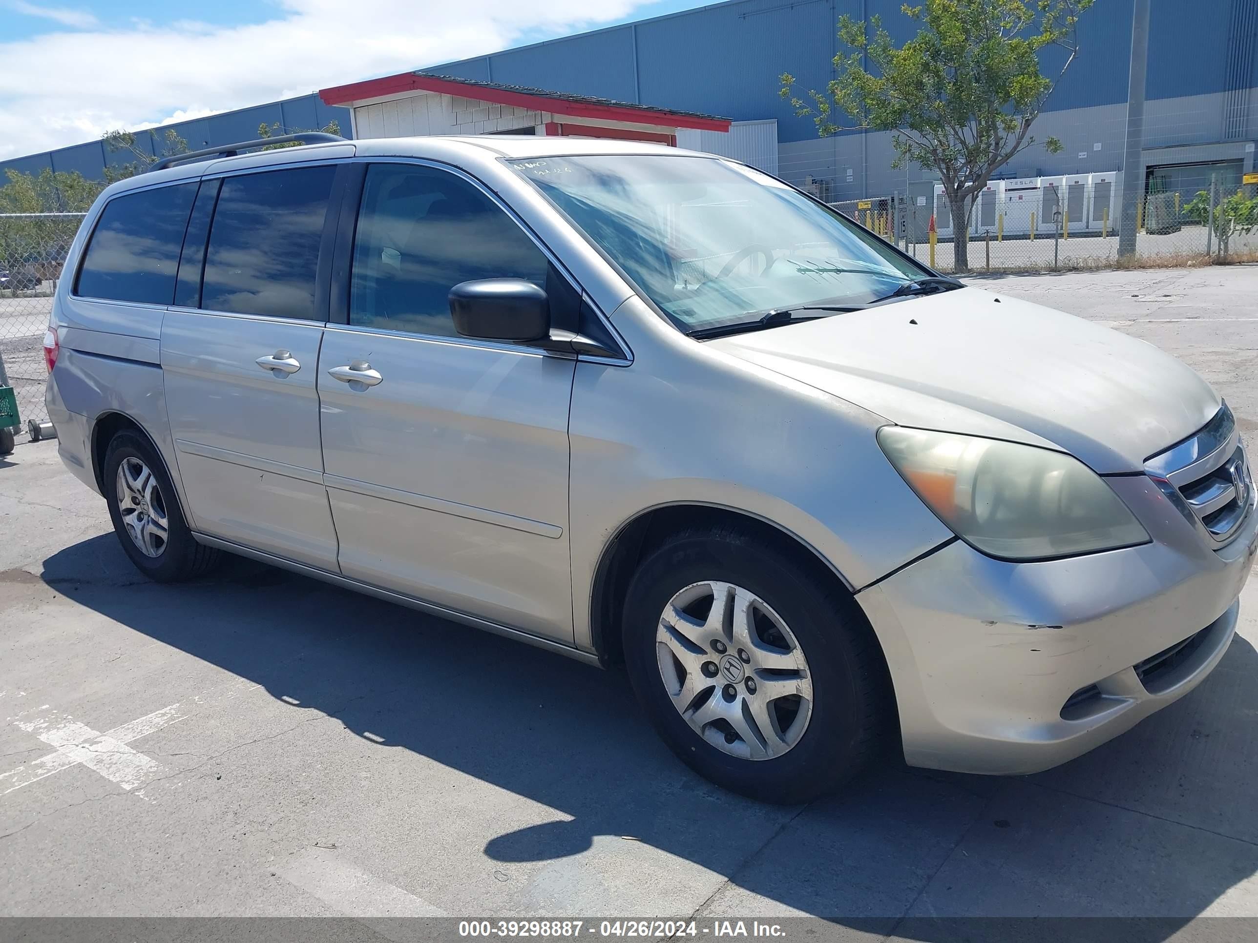 HONDA ODYSSEY 2007 5fnrl38697b434082