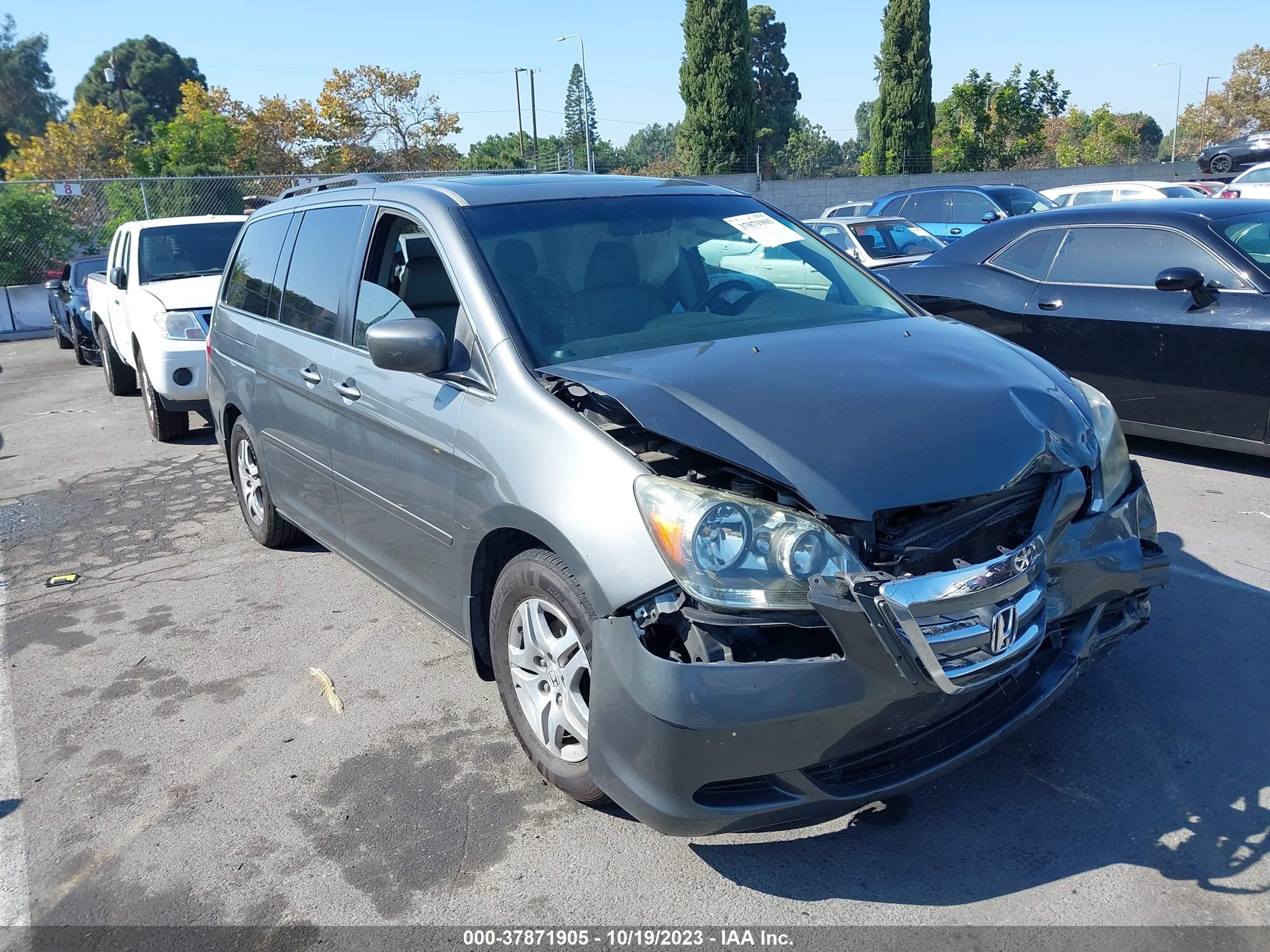 HONDA ODYSSEY 2007 5fnrl38697b441422