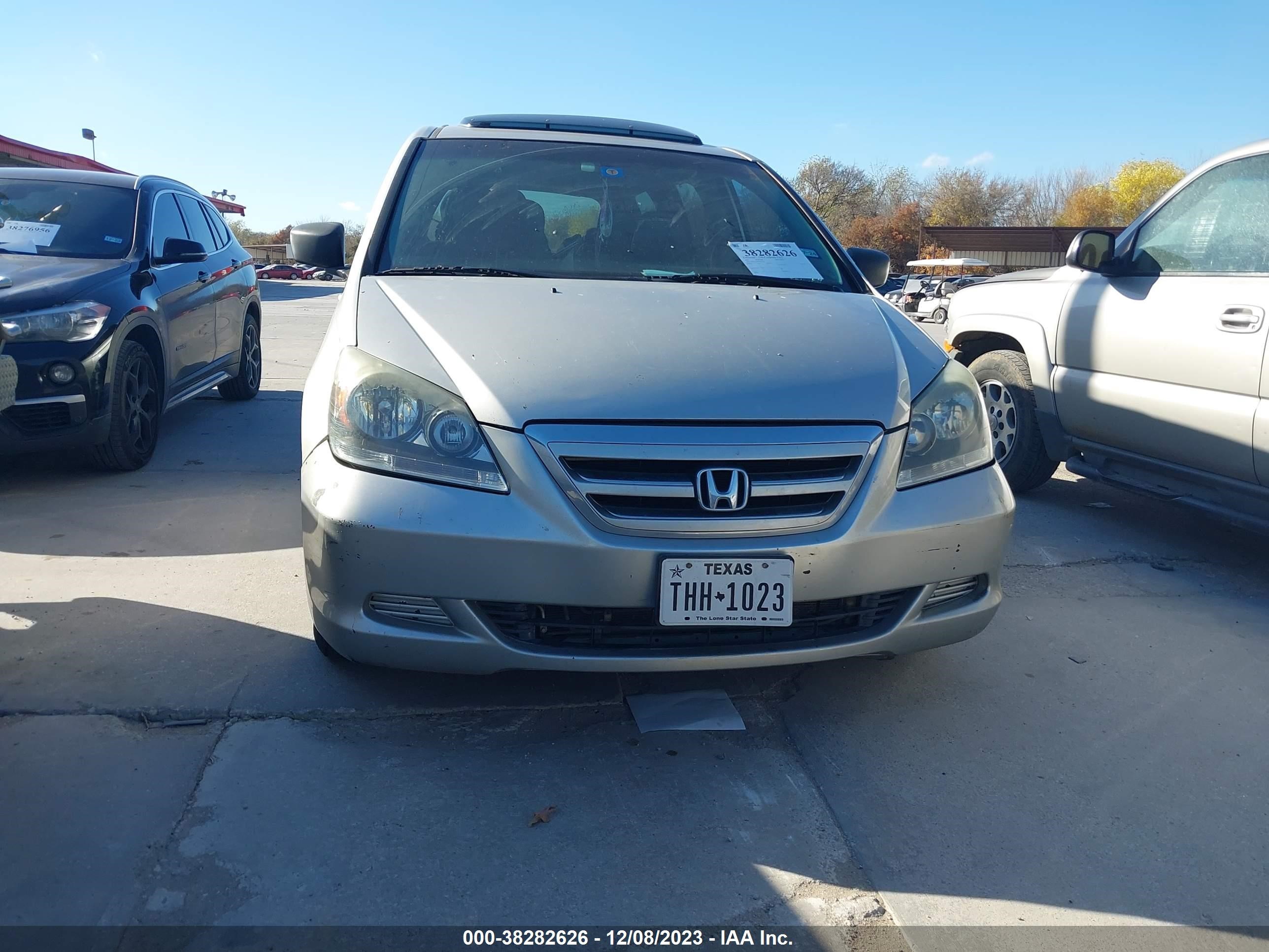 HONDA ODYSSEY 2007 5fnrl38697b441713