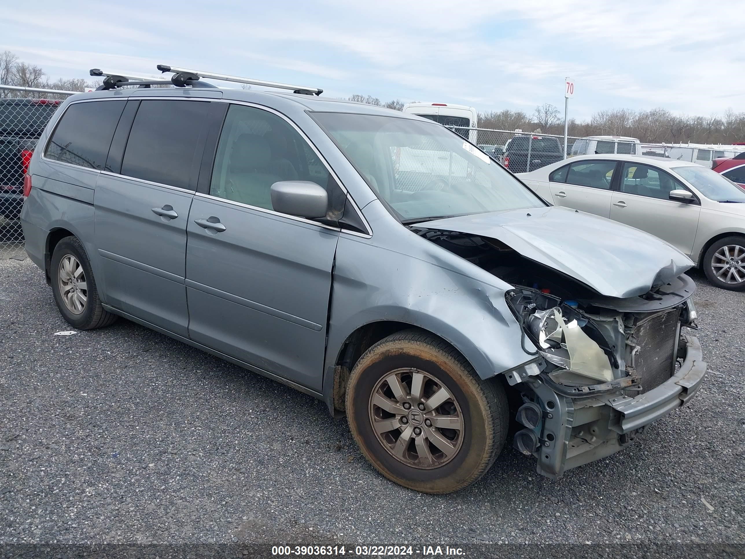 HONDA ODYSSEY 2008 5fnrl38698b097804