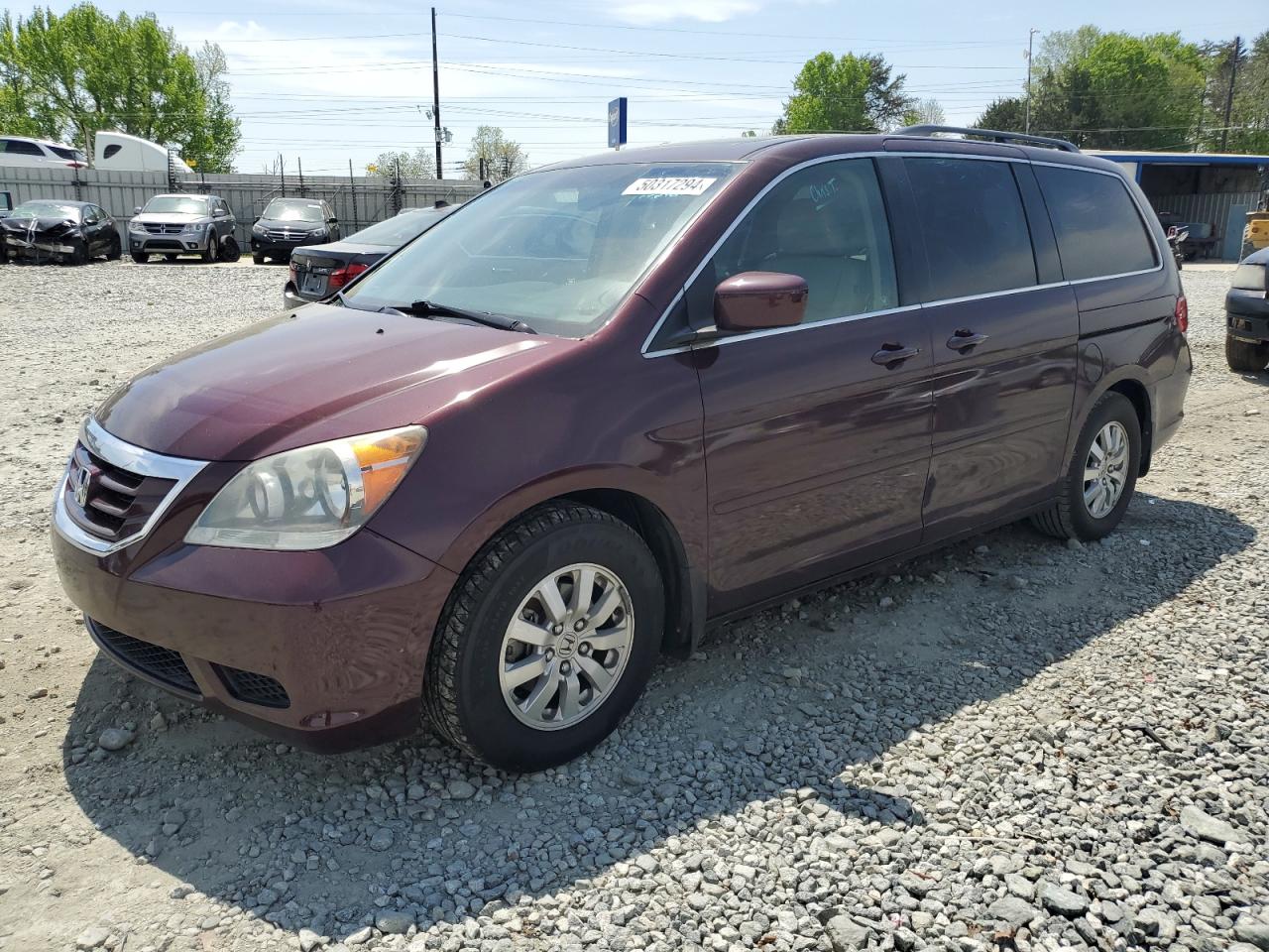 HONDA ODYSSEY 2008 5fnrl38698b107618