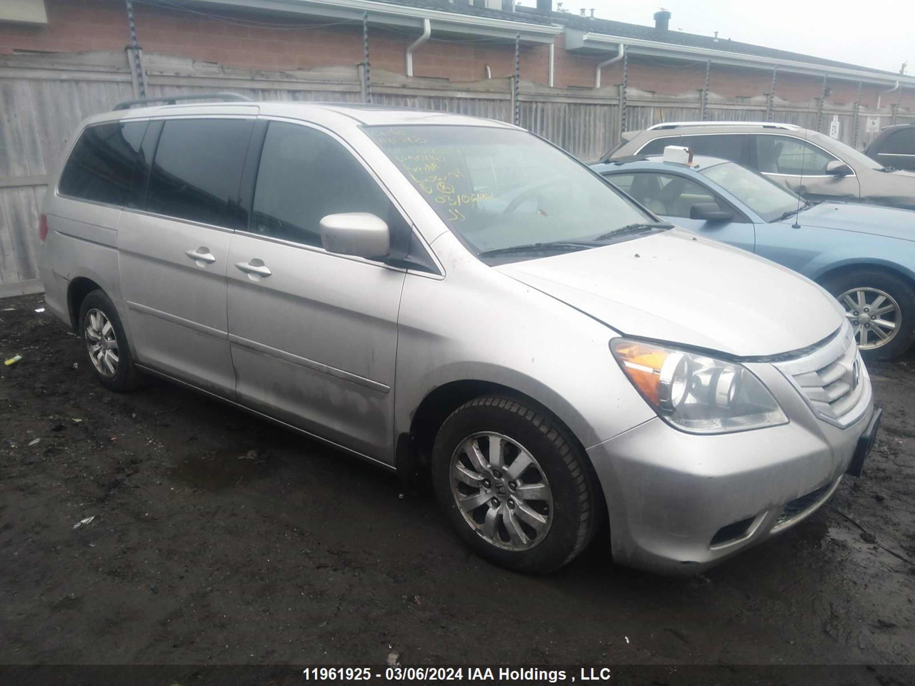 HONDA ODYSSEY 2008 5fnrl38698b504147