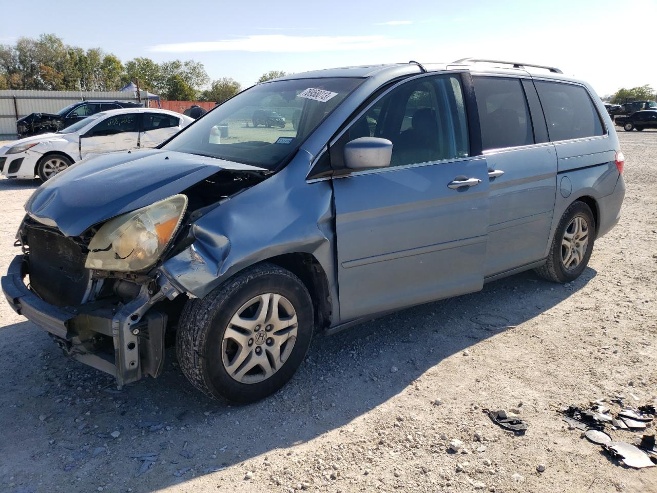 HONDA ODYSSEY 2007 5fnrl386x7b084512