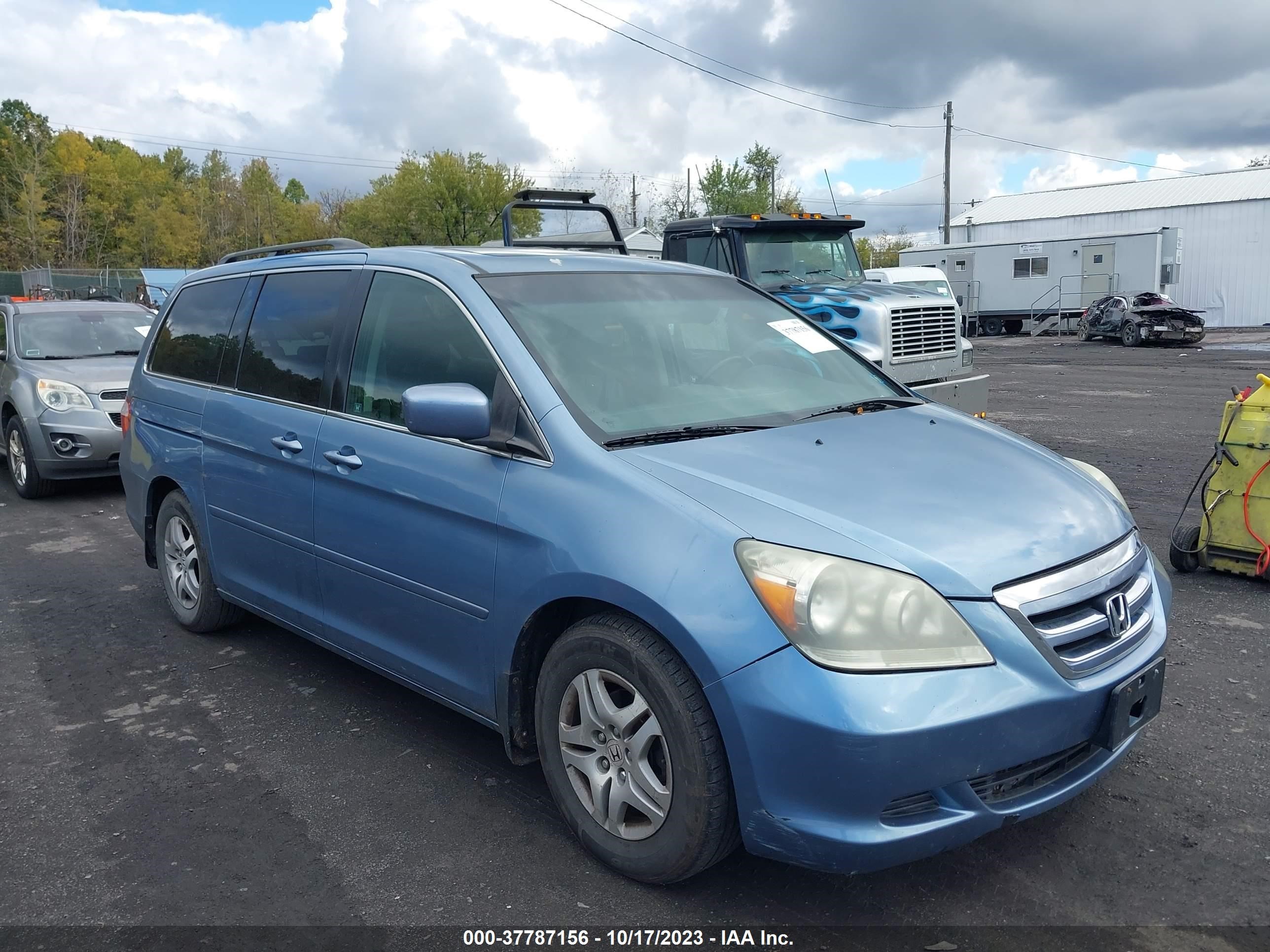 HONDA ODYSSEY 2007 5fnrl386x7b126788