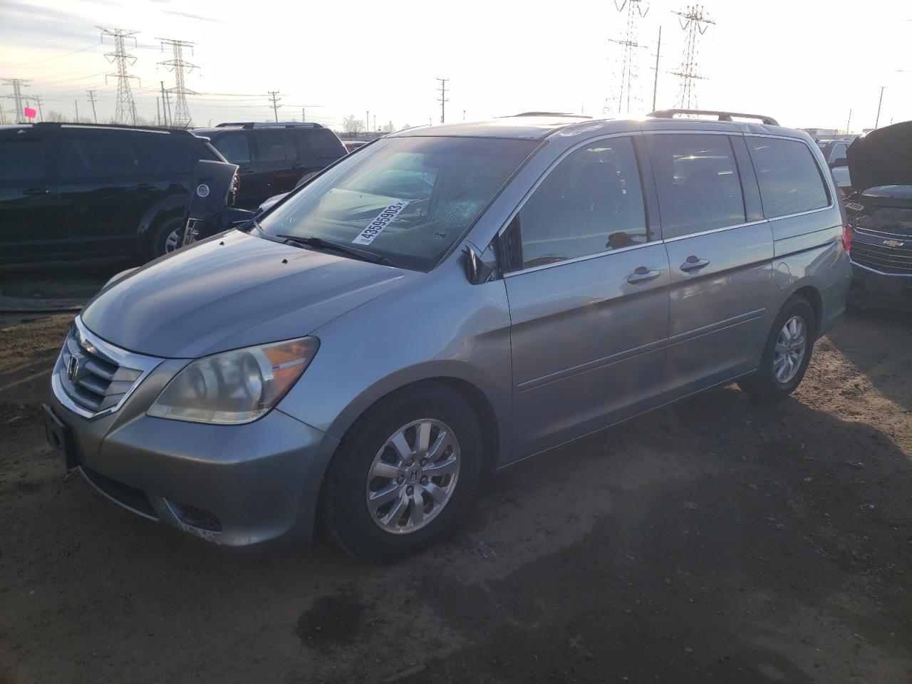 HONDA ODYSSEY 2008 5fnrl386x8b051981