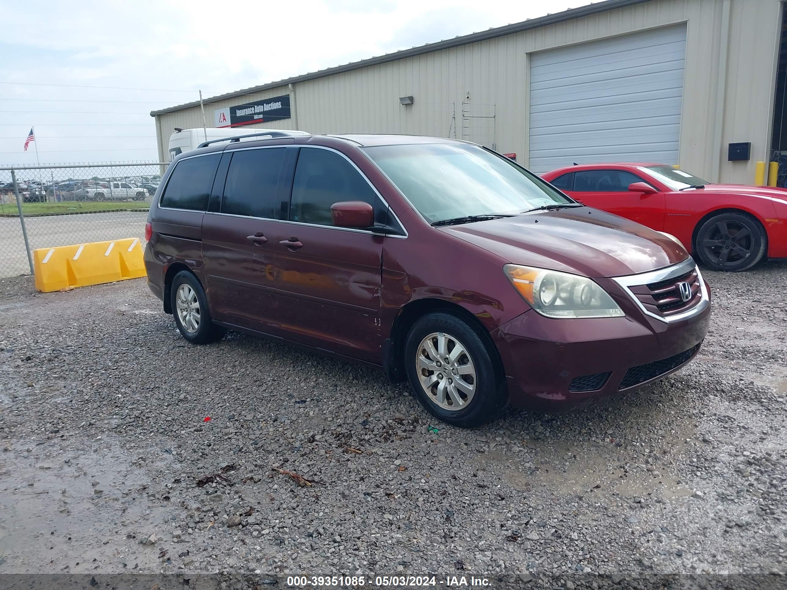 HONDA ODYSSEY 2008 5fnrl386x8b417048