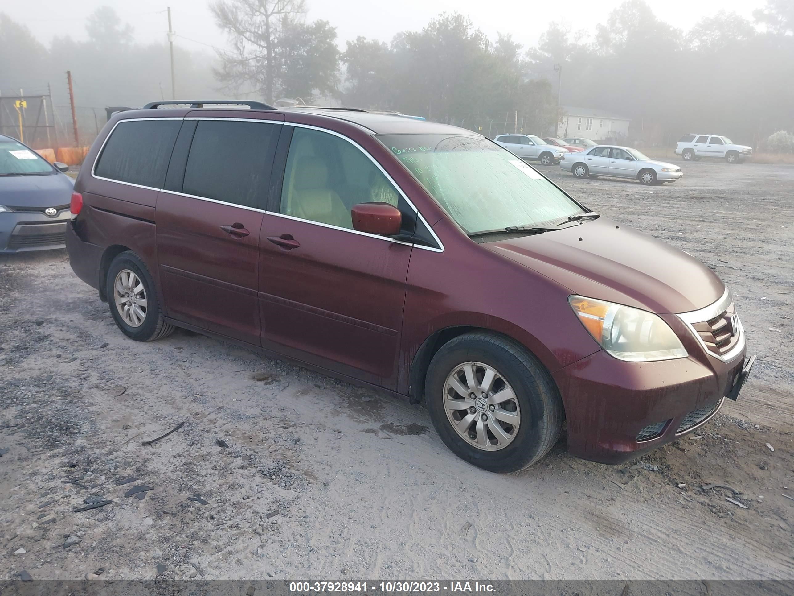 HONDA ODYSSEY 2008 5fnrl386x8b417051