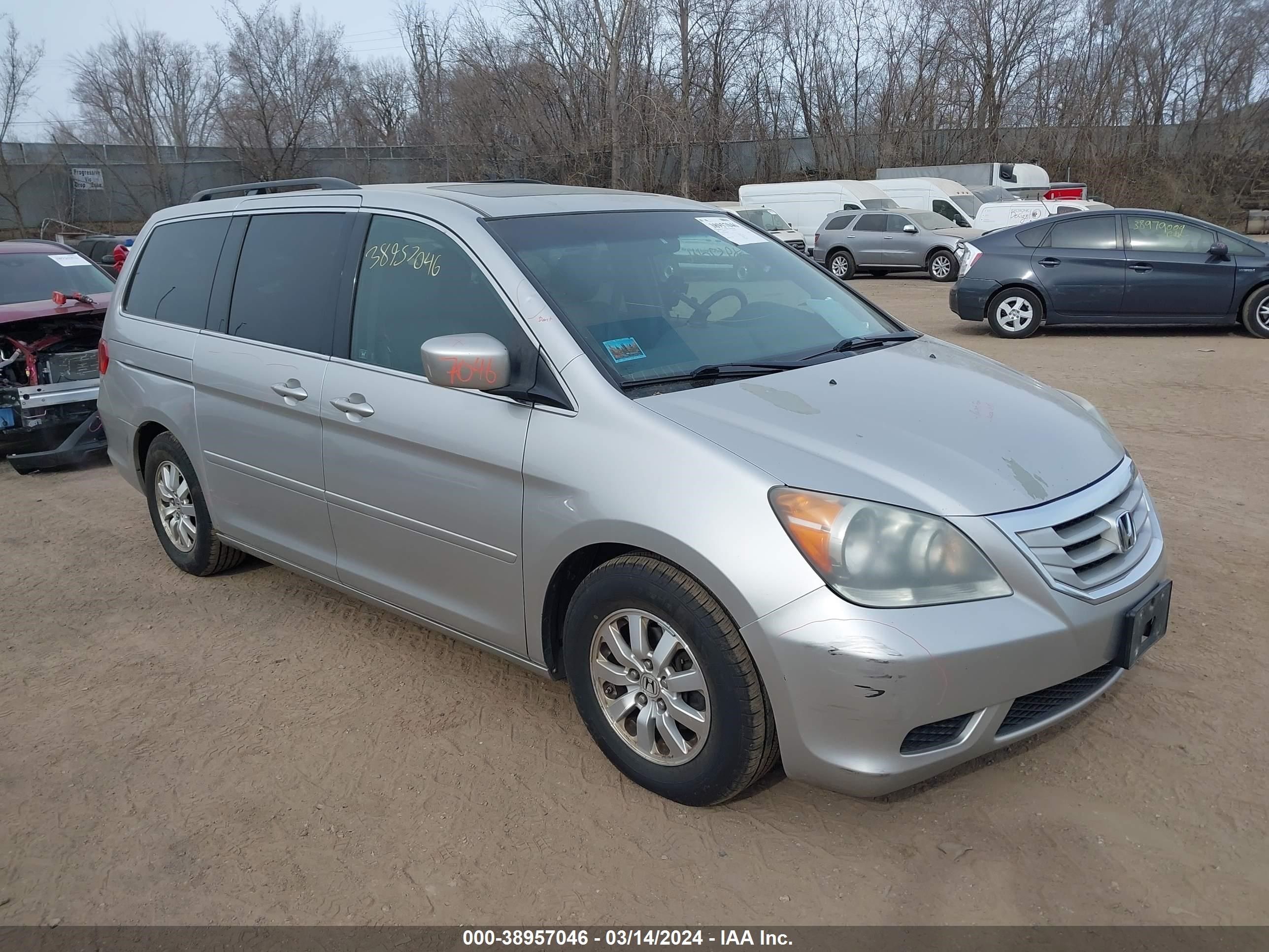 HONDA ODYSSEY 2009 5fnrl386x9b040688