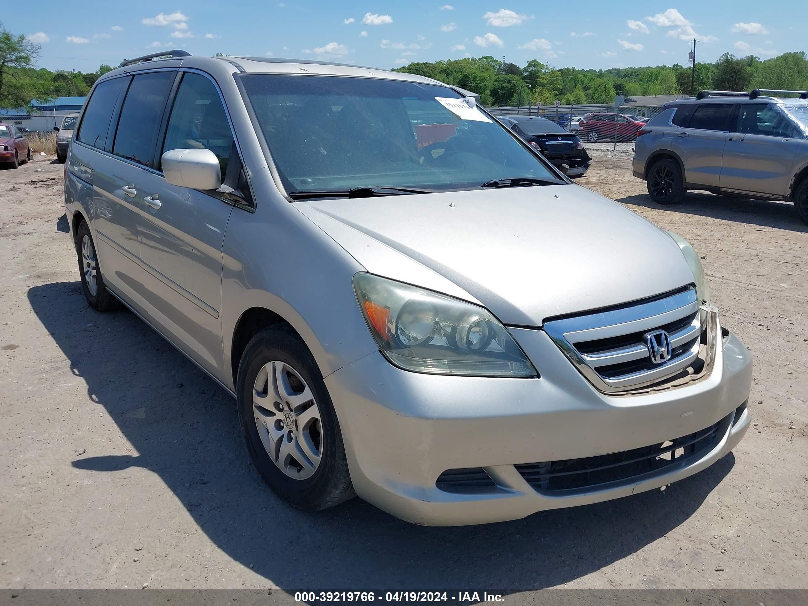 HONDA ODYSSEY 2005 5fnrl38705b005256