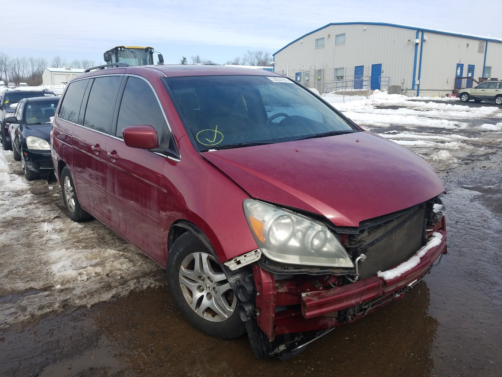 HONDA ODYSSEY EX 2005 5fnrl38705b097615