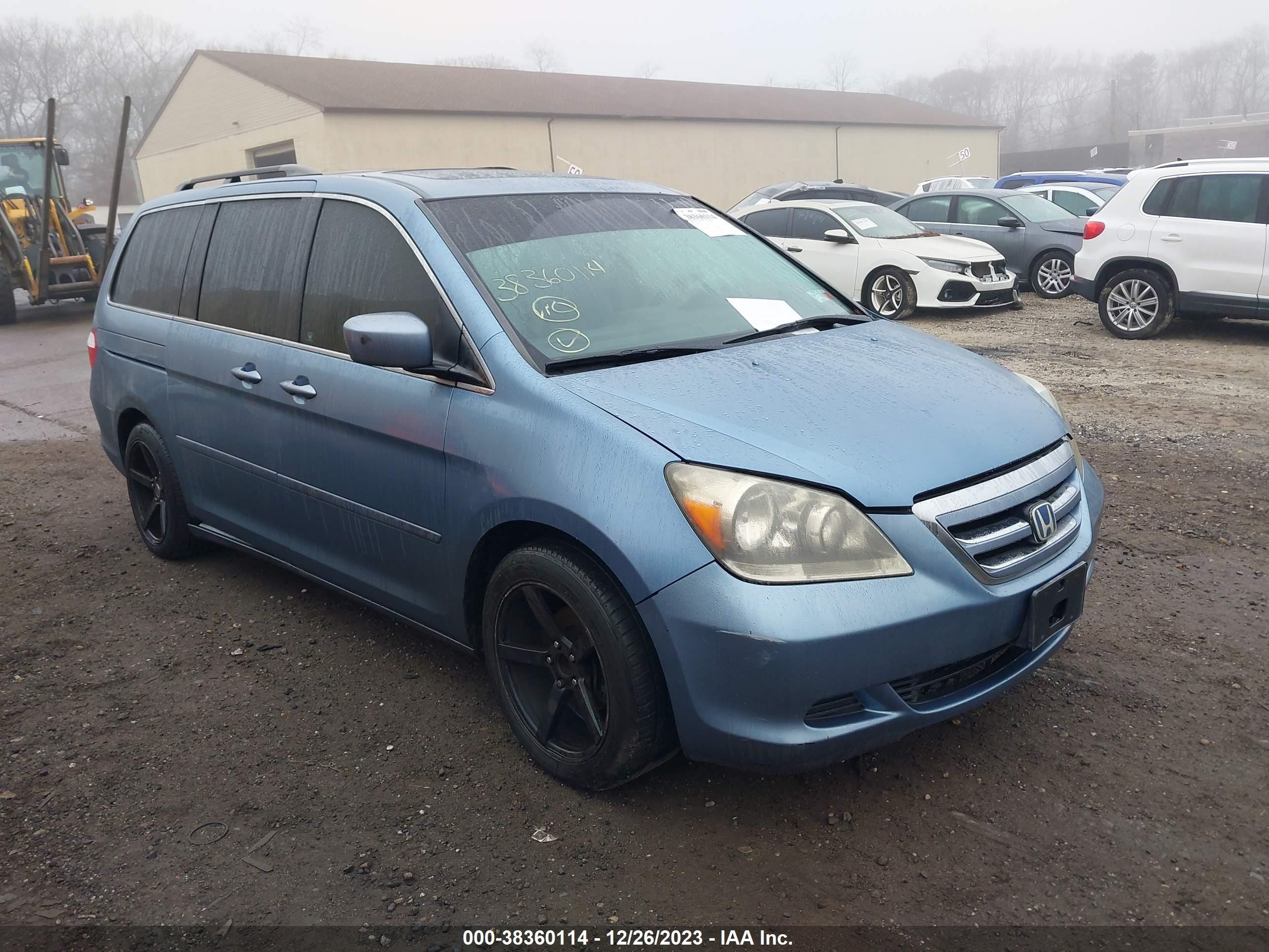 HONDA ODYSSEY 2005 5fnrl38705b108791