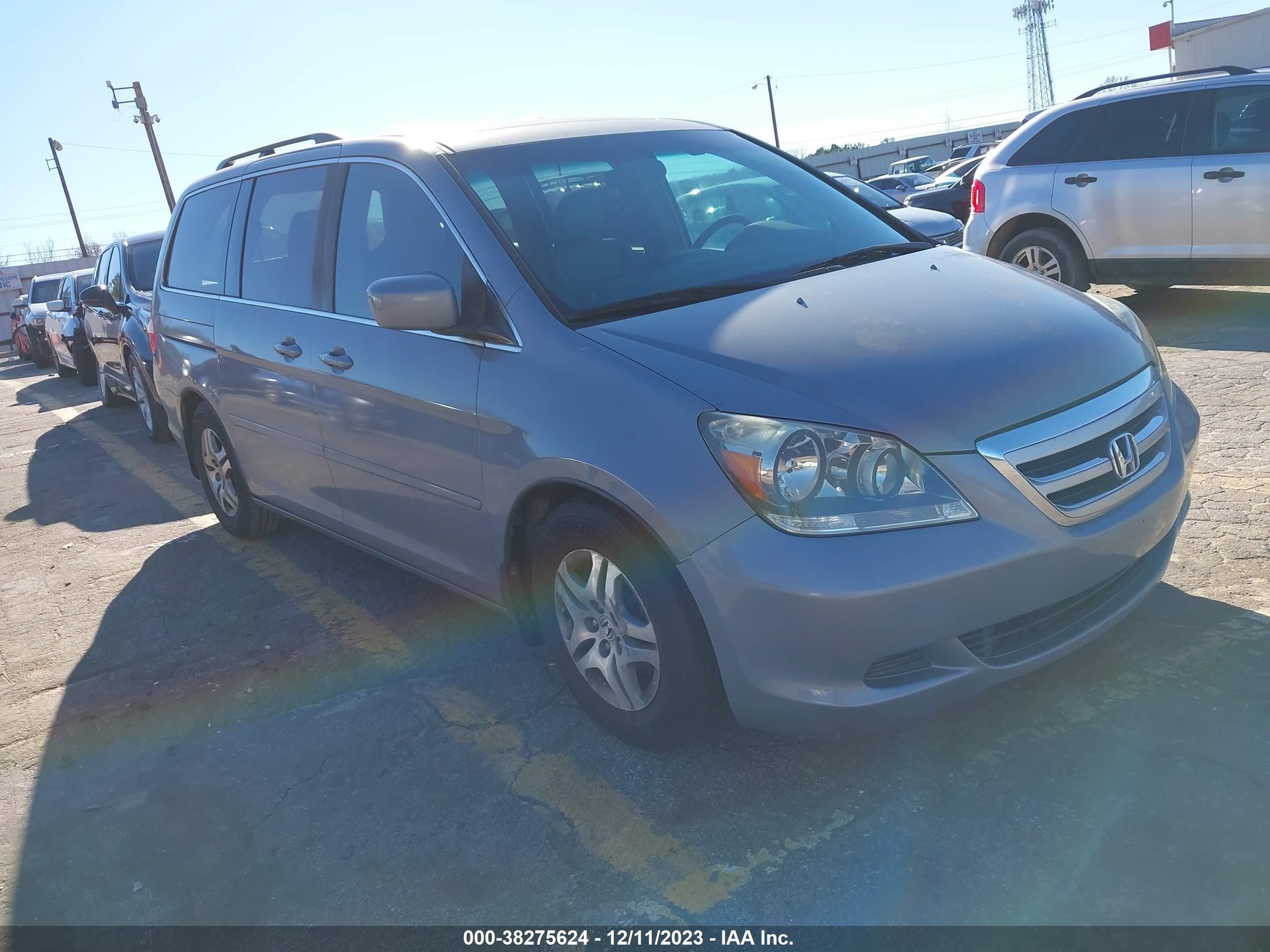 HONDA ODYSSEY 2006 5fnrl38706b082744