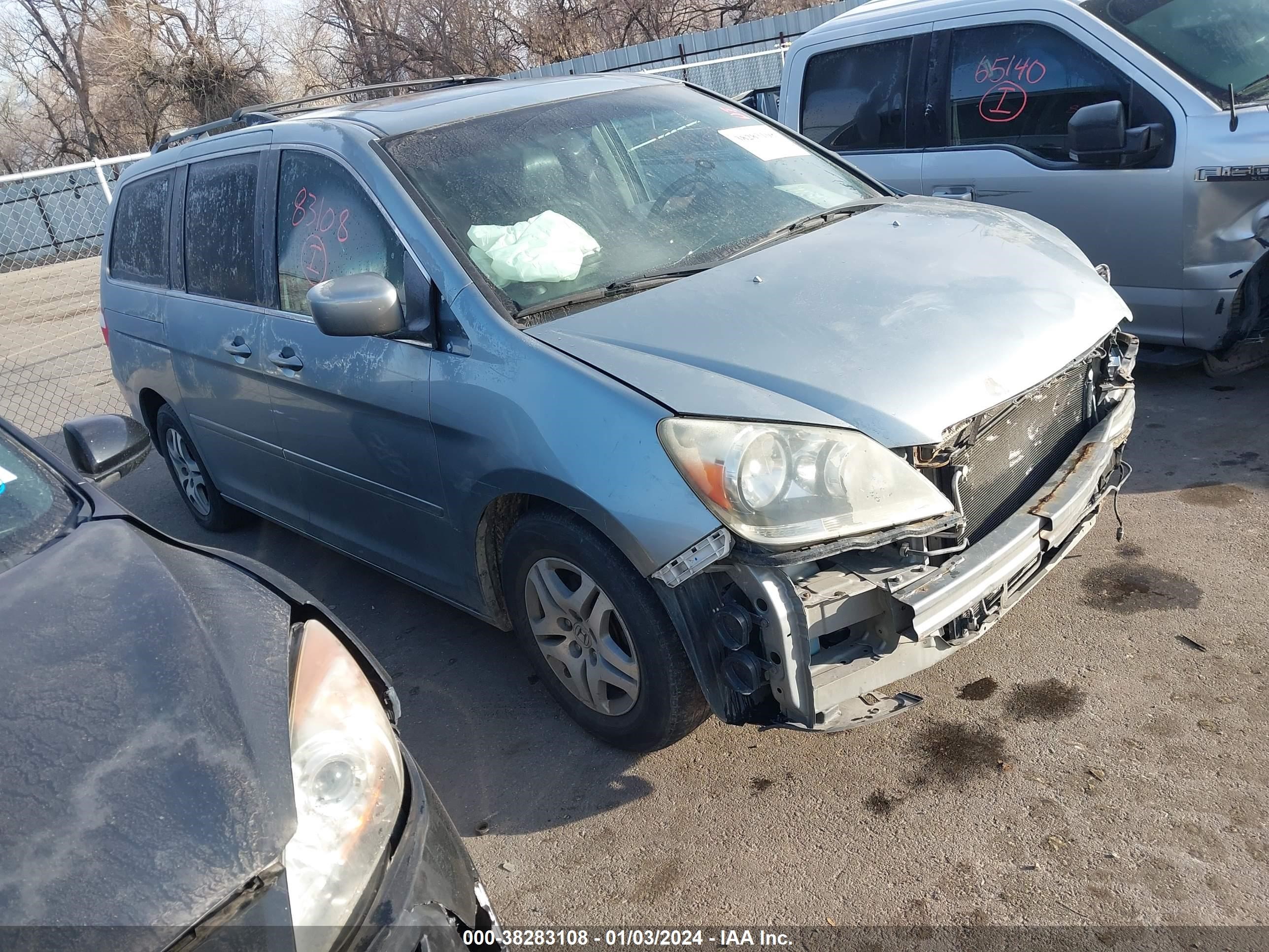 HONDA ODYSSEY 2006 5fnrl38706b094960