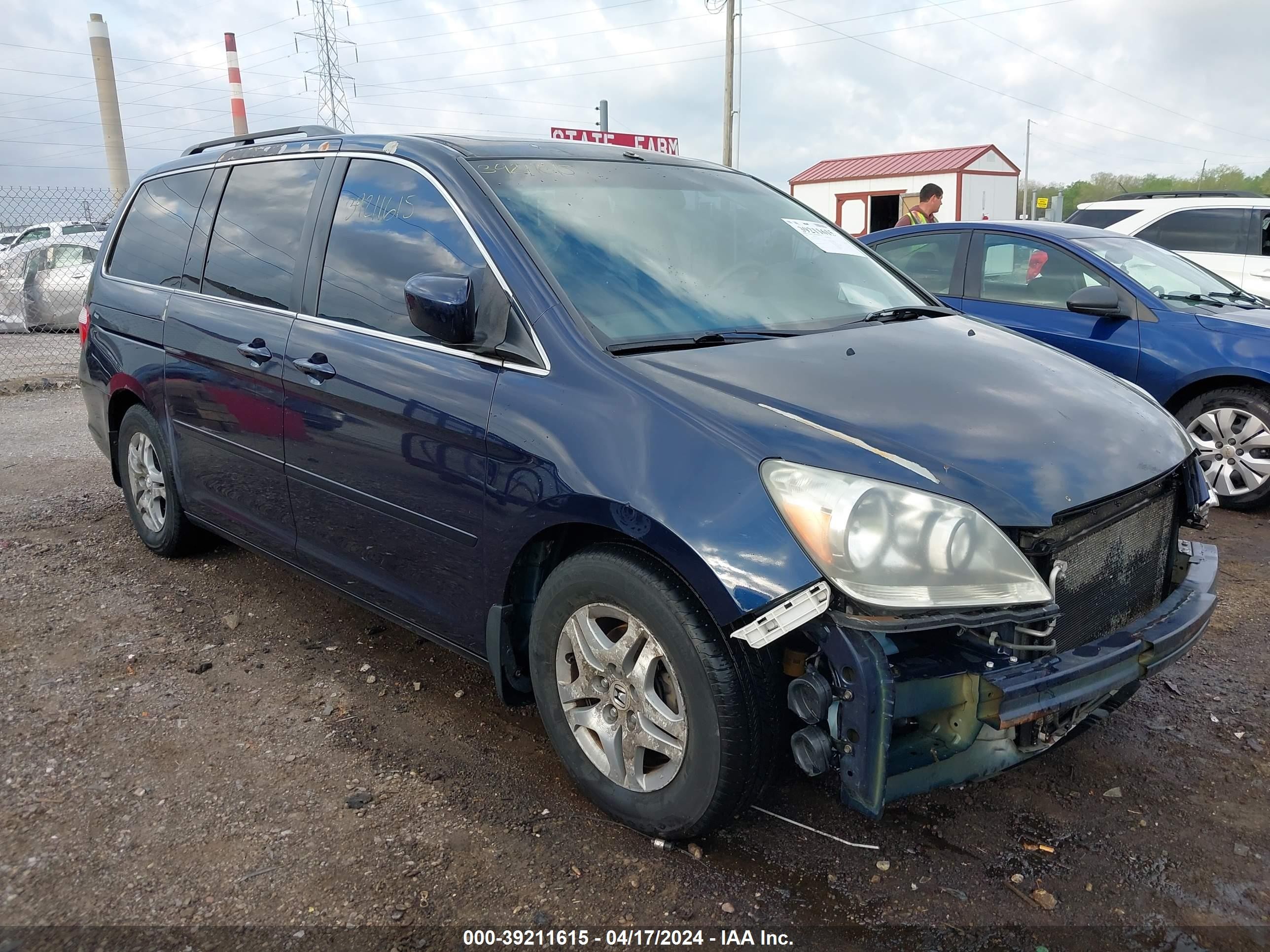 HONDA ODYSSEY 2006 5fnrl38706b104094