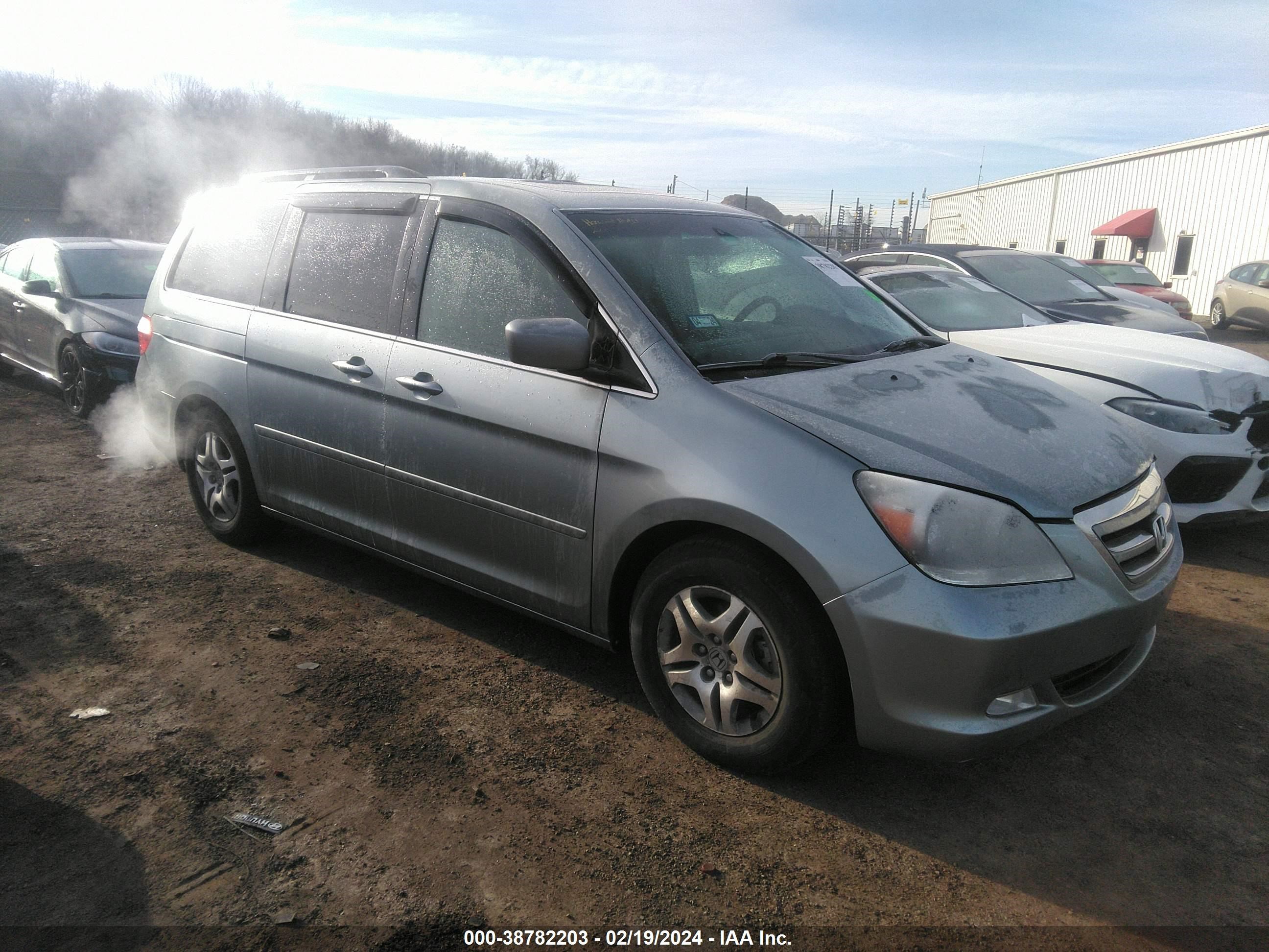 HONDA ODYSSEY 2007 5fnrl38707b024506