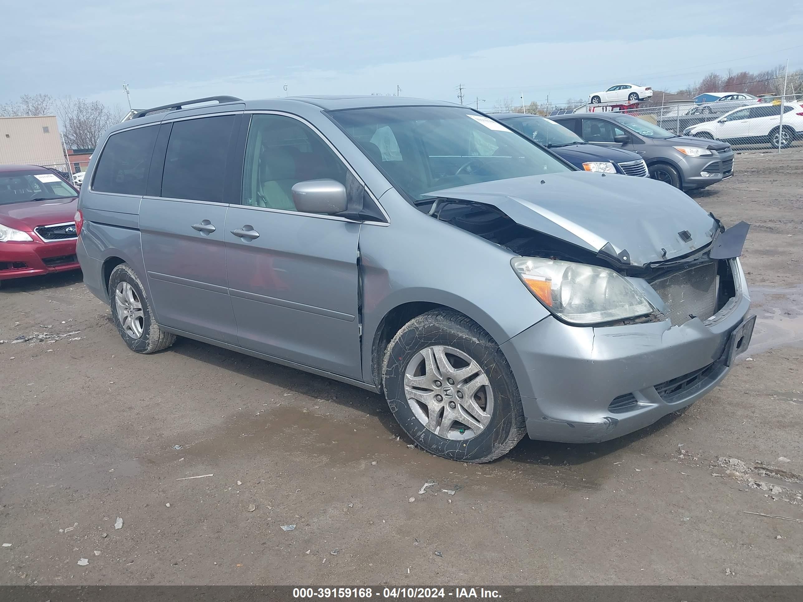 HONDA ODYSSEY 2007 5fnrl38707b058901