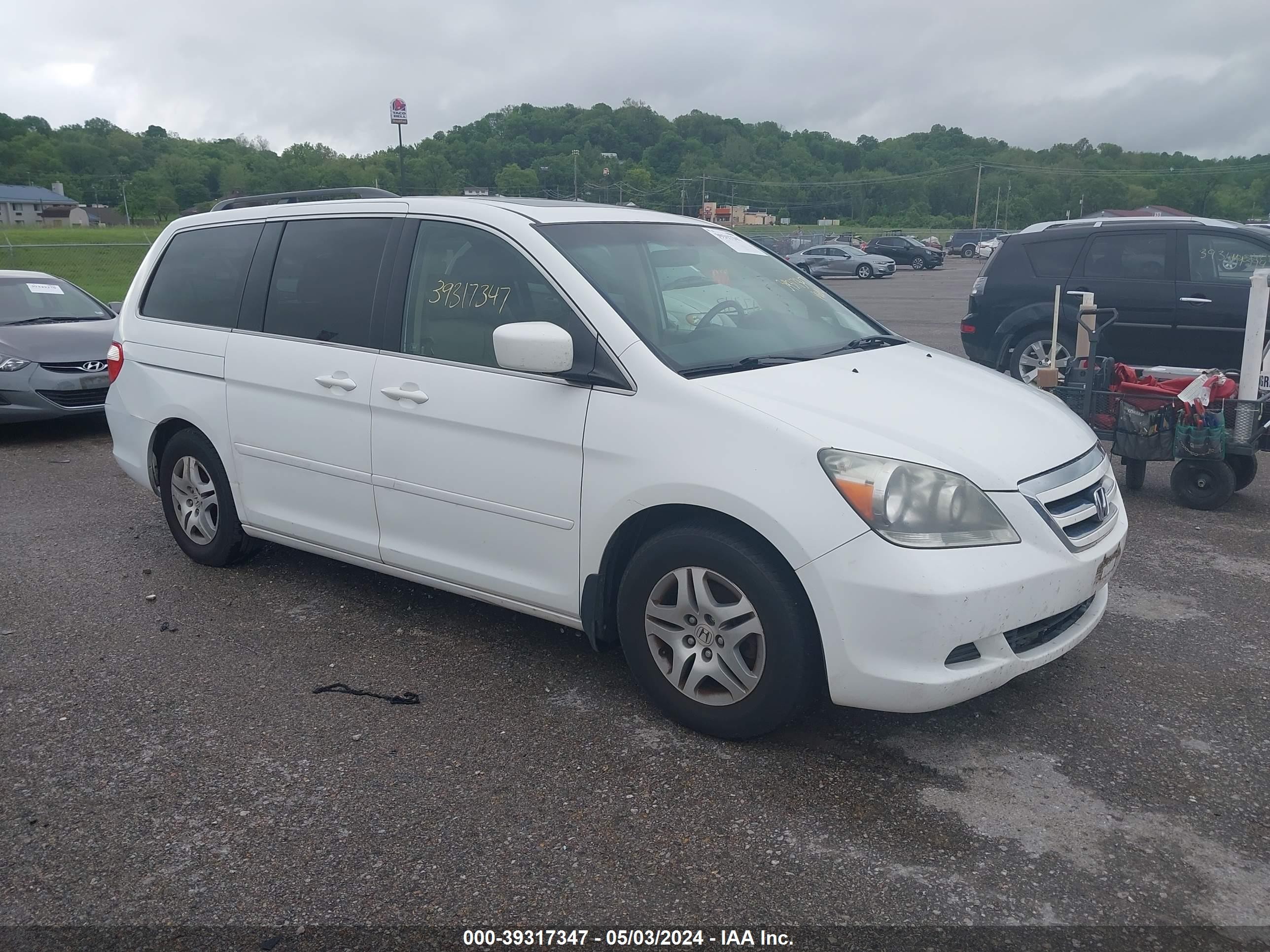 HONDA ODYSSEY 2007 5fnrl38707b402341