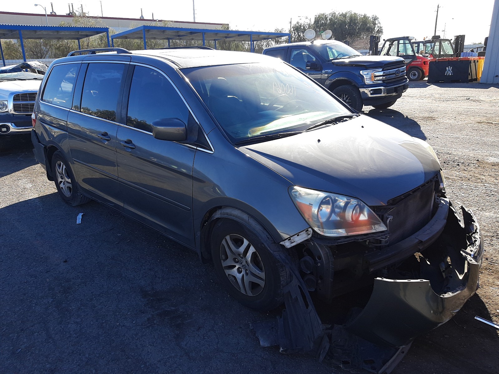 HONDA ODYSSEY EX 2007 5fnrl38707b420113