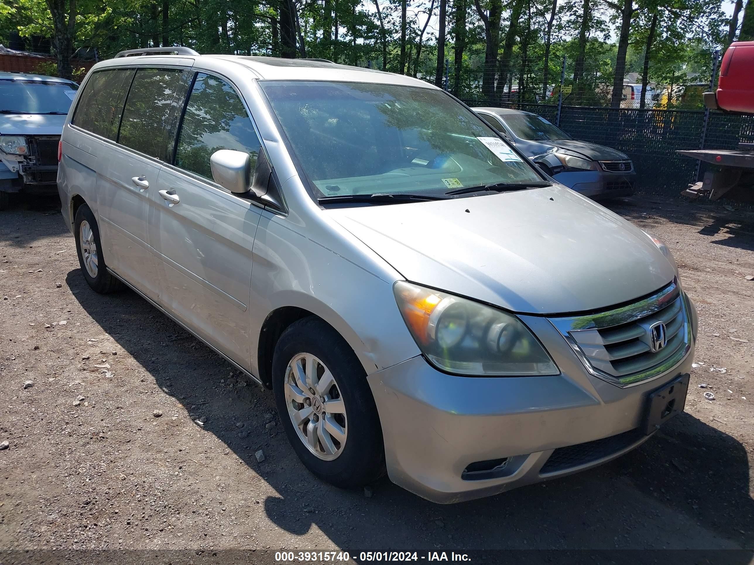 HONDA ODYSSEY 2008 5fnrl38708b011529