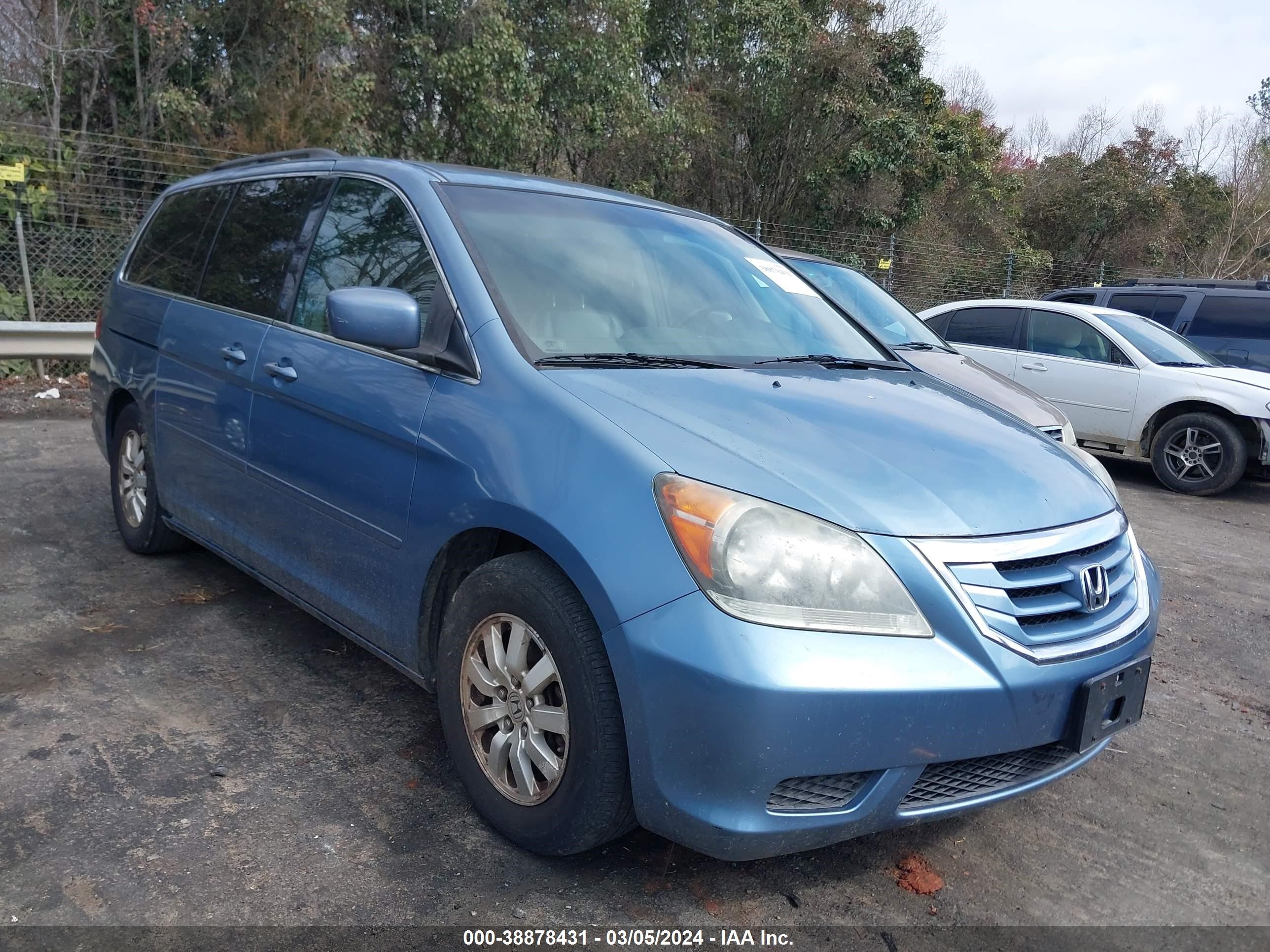 HONDA ODYSSEY 2008 5fnrl38708b097120