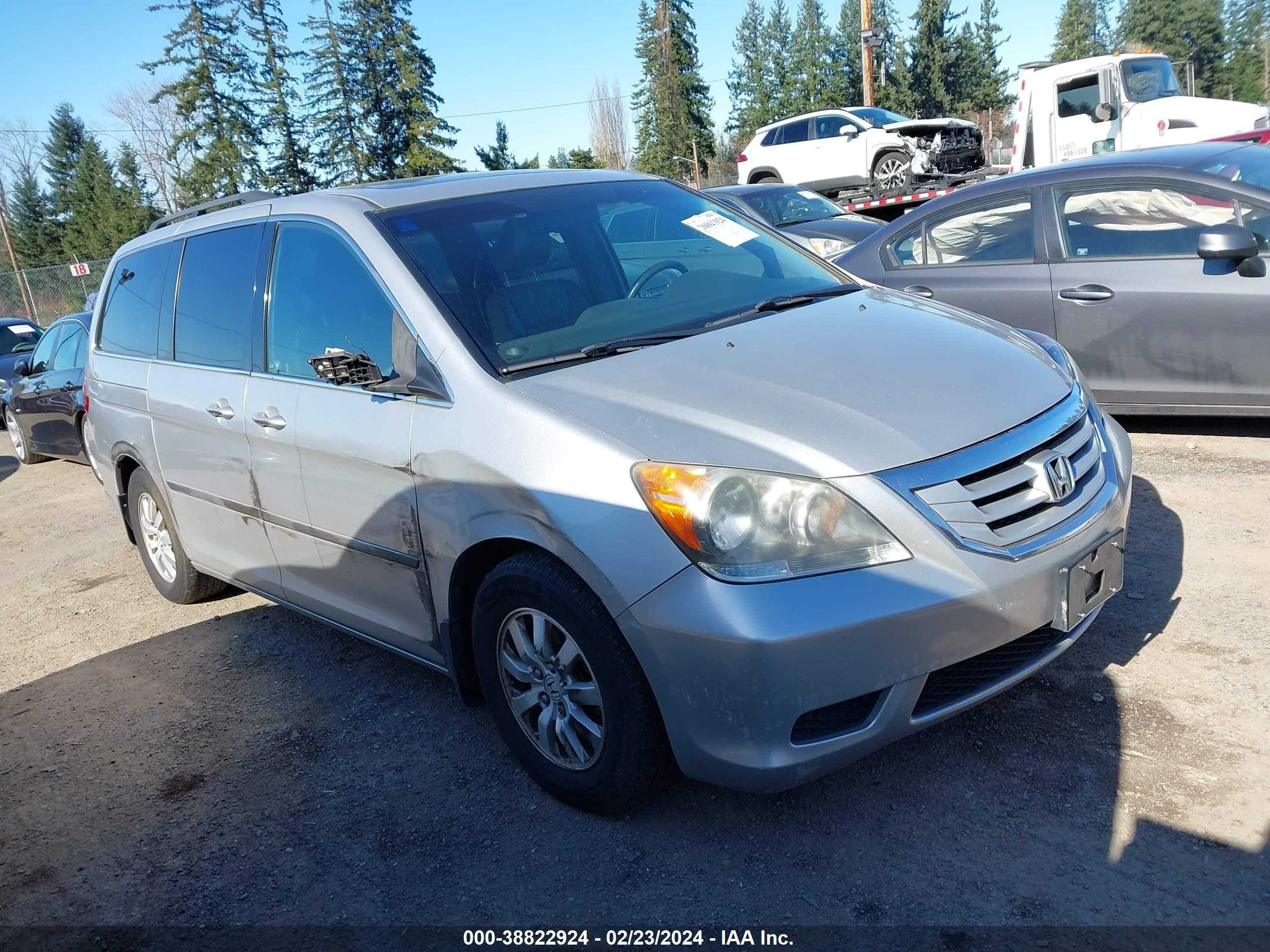 HONDA ODYSSEY 2009 5fnrl38709b008650