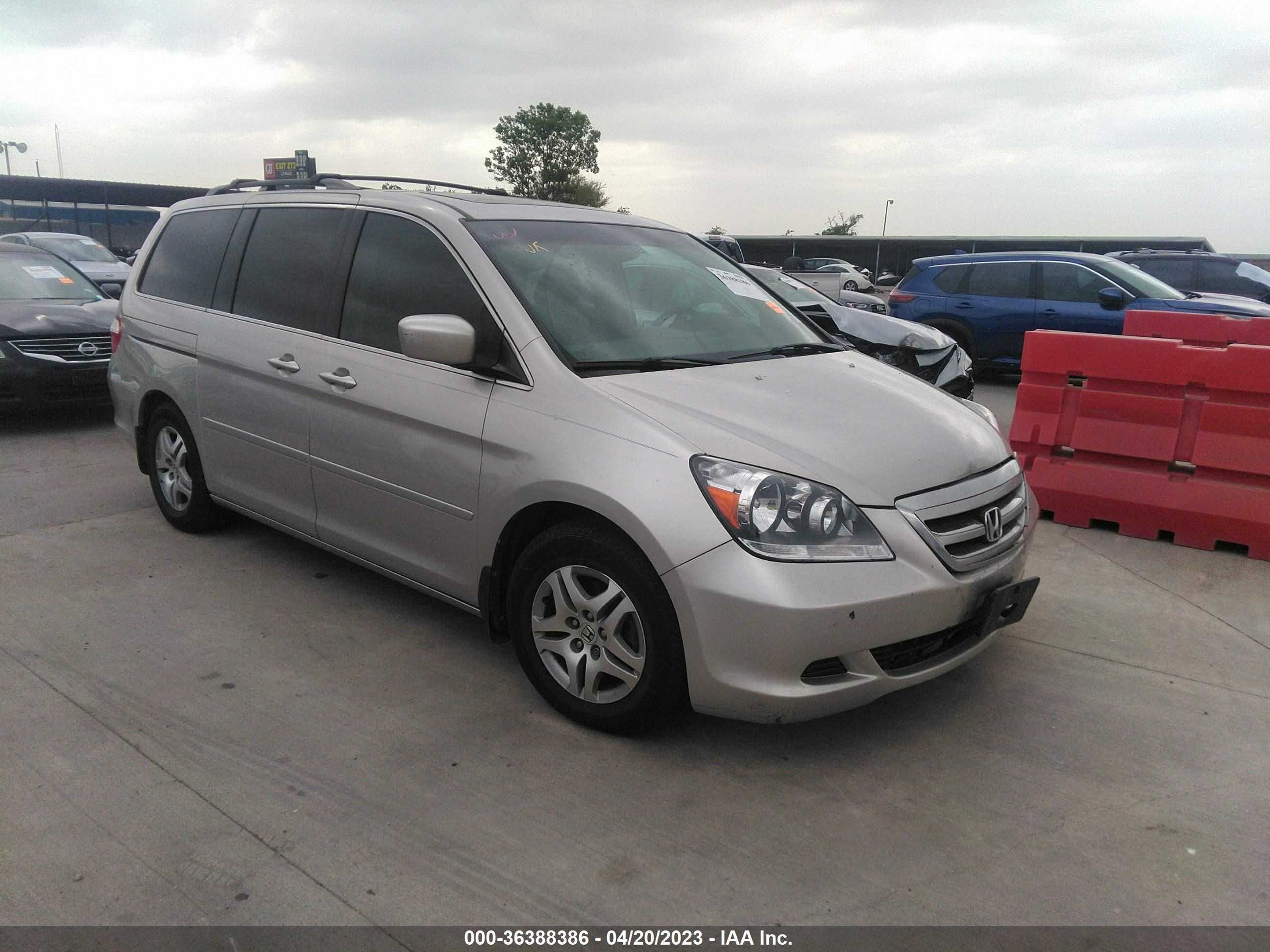 HONDA ODYSSEY 2006 5fnrl38716b426629