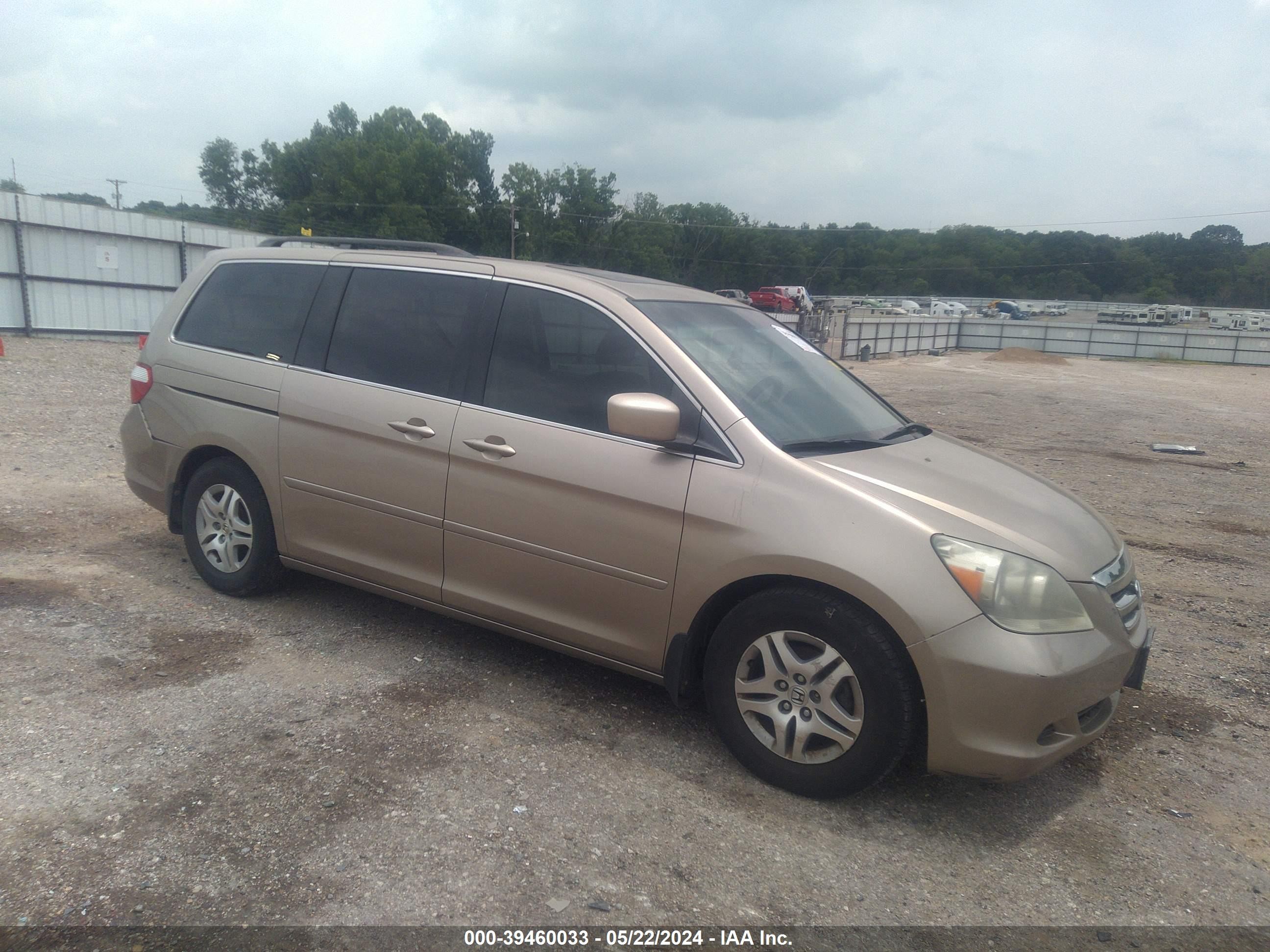 HONDA ODYSSEY 2006 5fnrl38716b427070