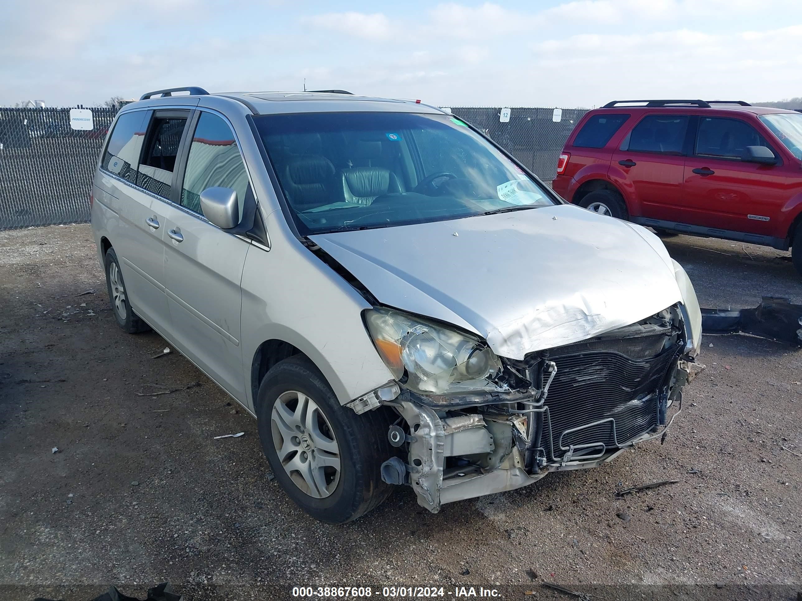 HONDA ODYSSEY 2006 5fnrl38716b444757