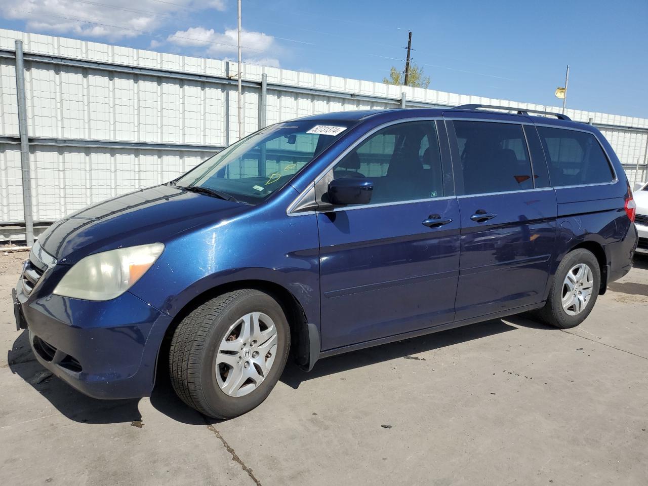 HONDA ODYSSEY 2007 5fnrl38717b016320