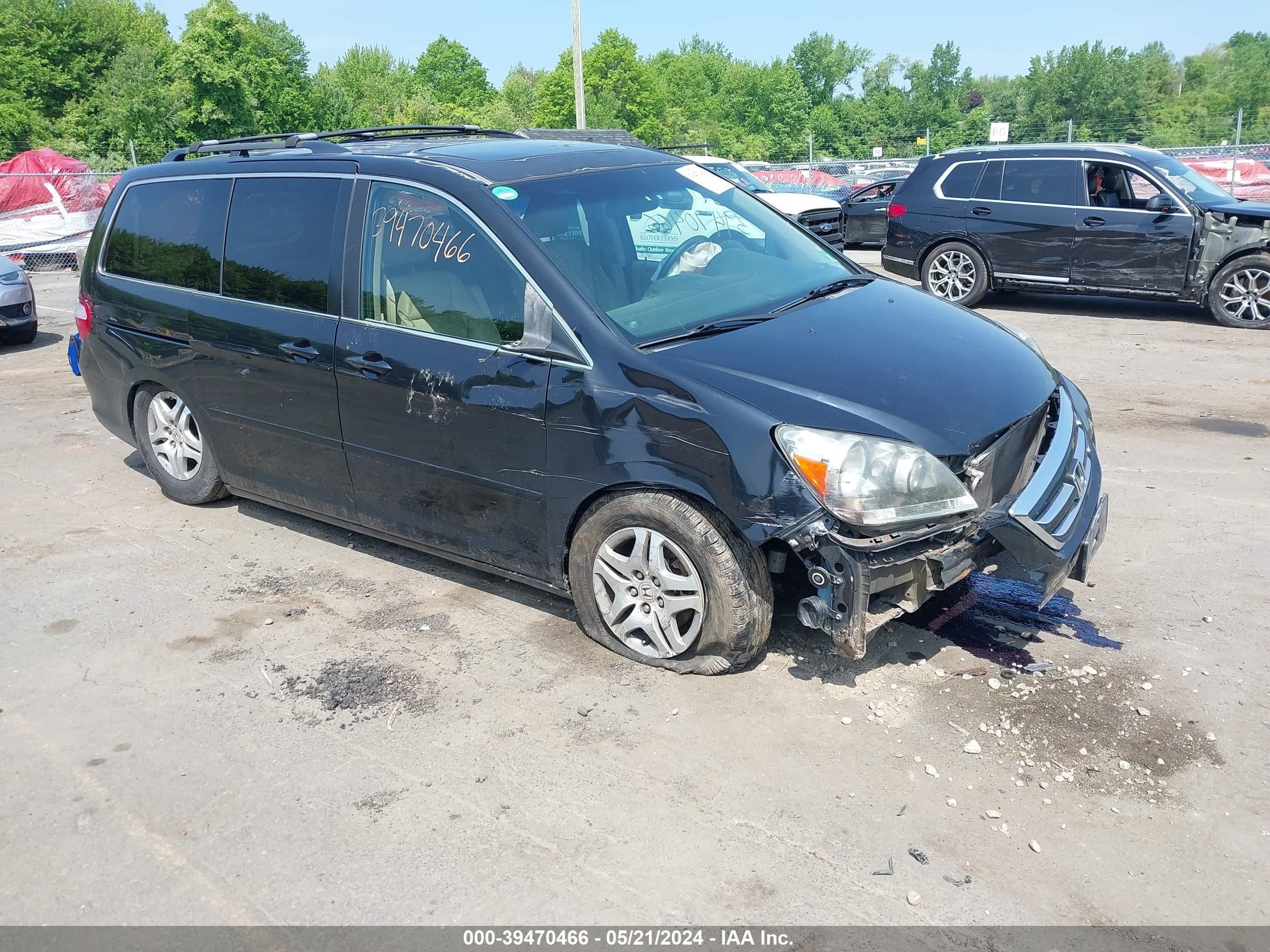 HONDA ODYSSEY 2007 5fnrl38717b078848