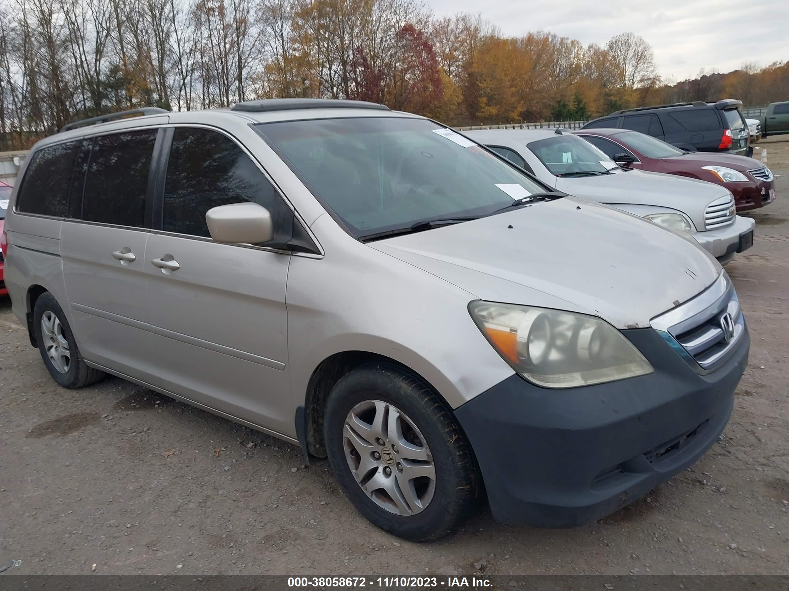 HONDA ODYSSEY 2007 5fnrl38717b083869