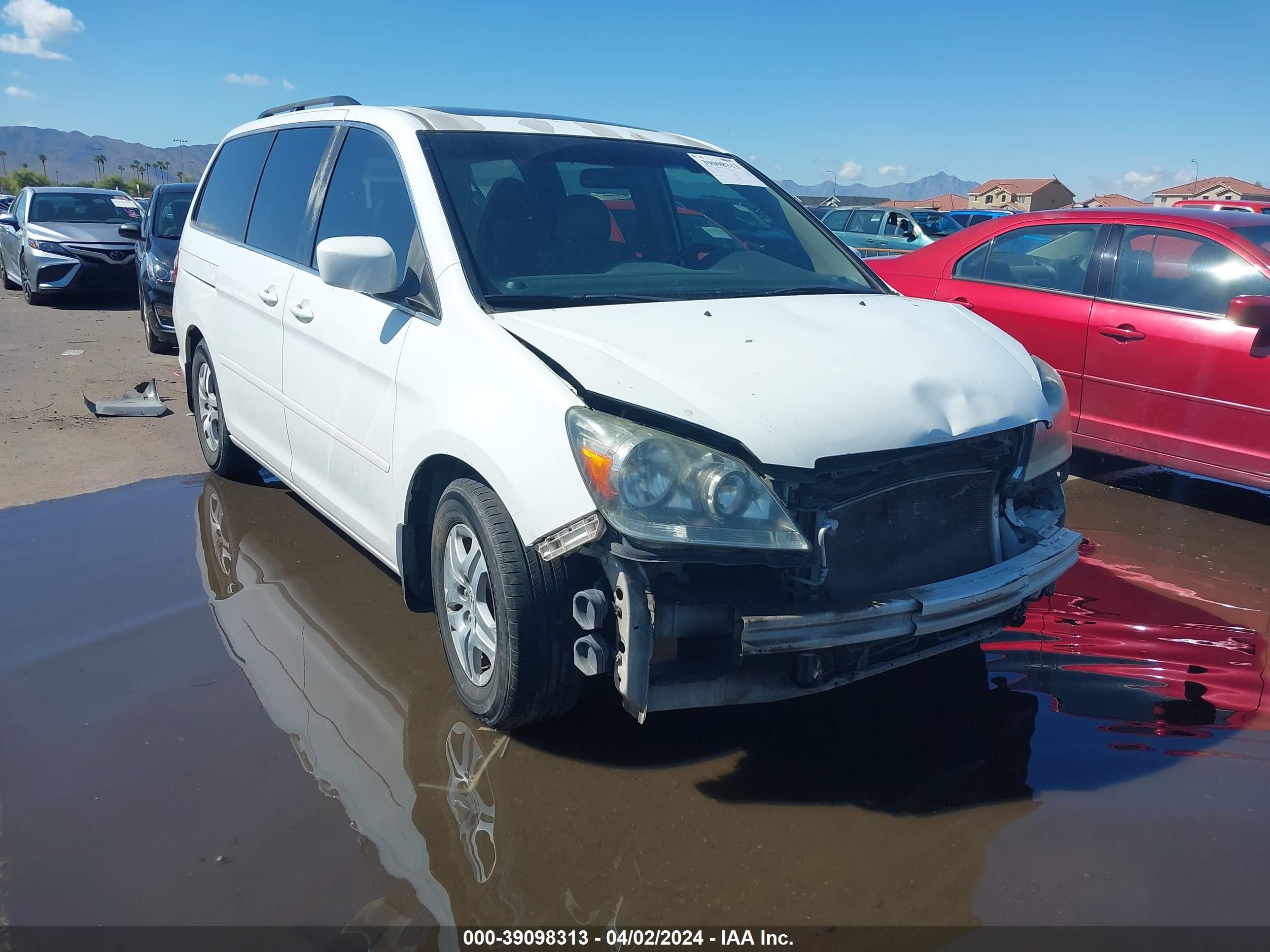 HONDA ODYSSEY 2007 5fnrl38717b098209