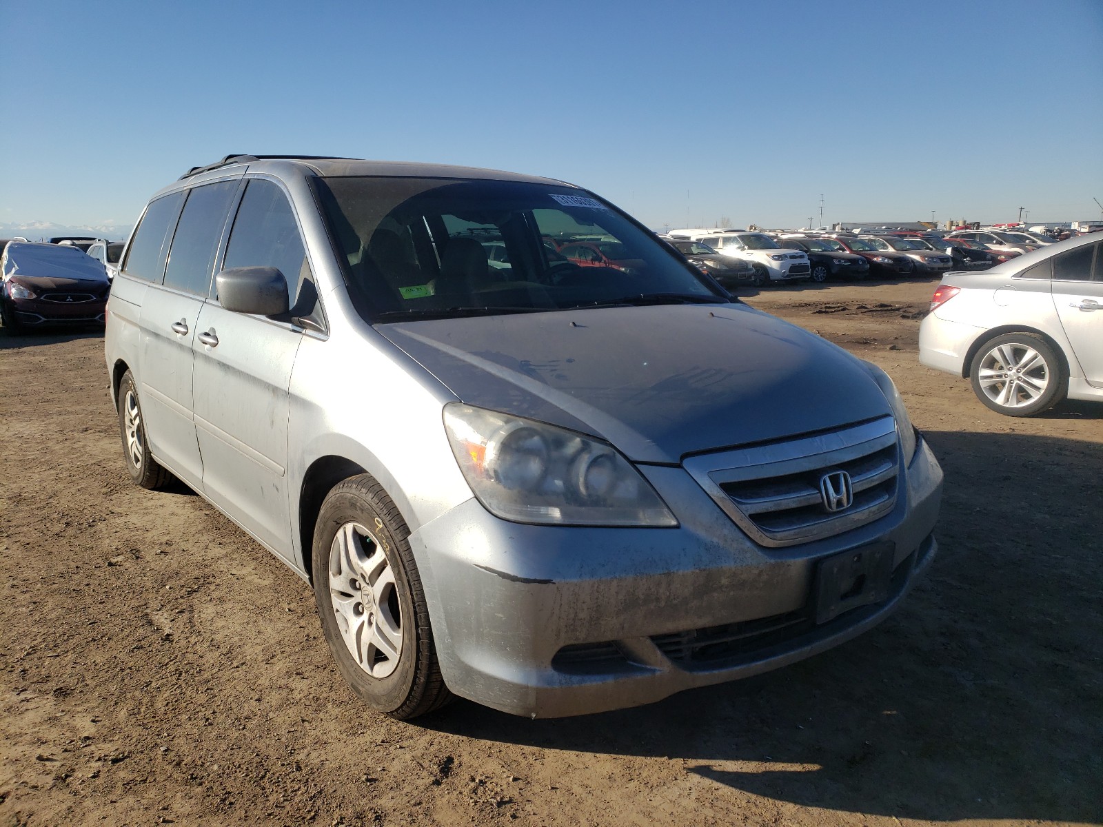 HONDA ODYSSEY EX 2007 5fnrl38717b119012