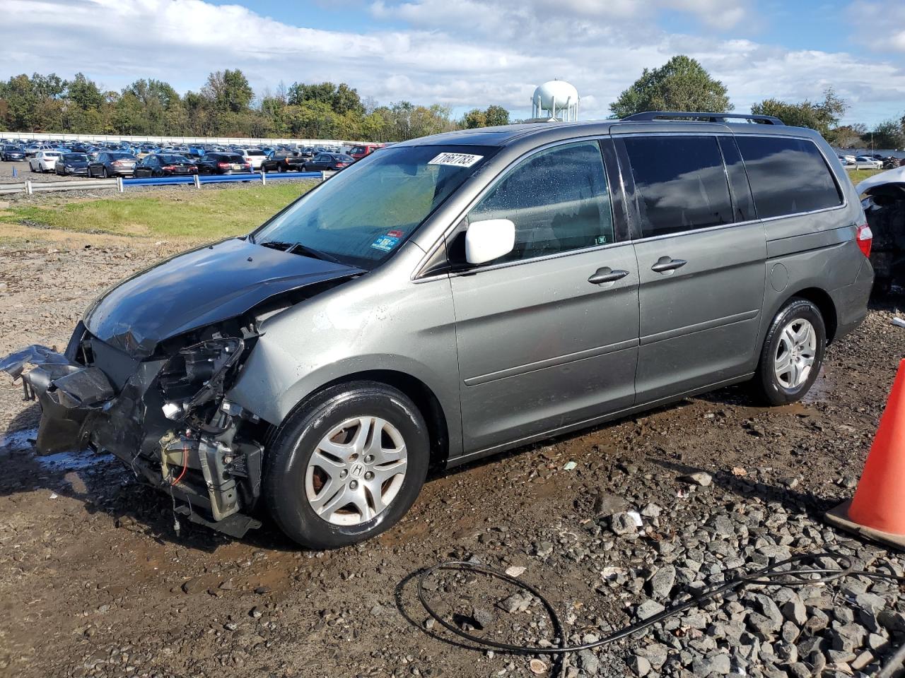 HONDA ODYSSEY 2007 5fnrl38717b458692