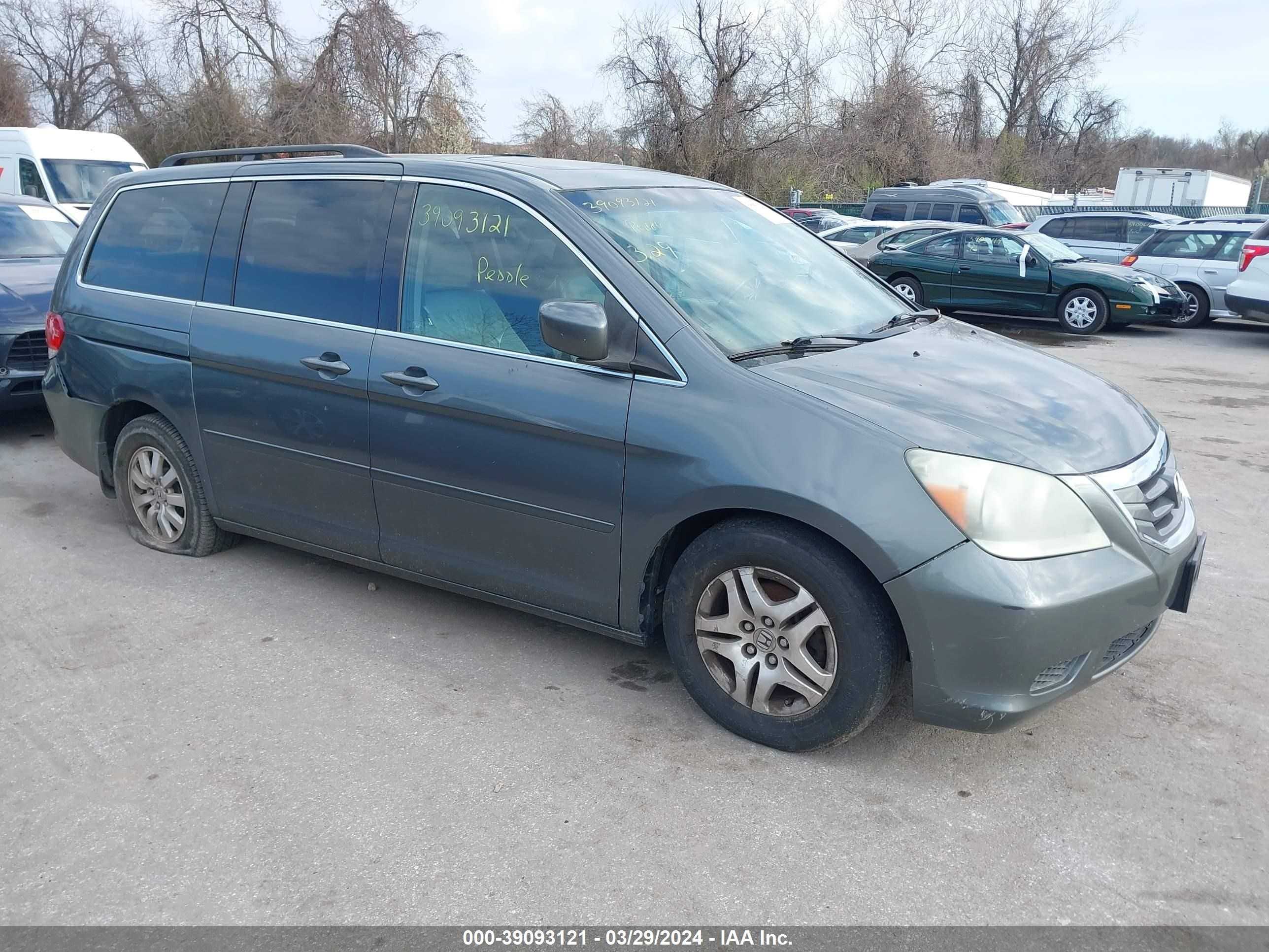 HONDA ODYSSEY 2008 5fnrl38718b414287