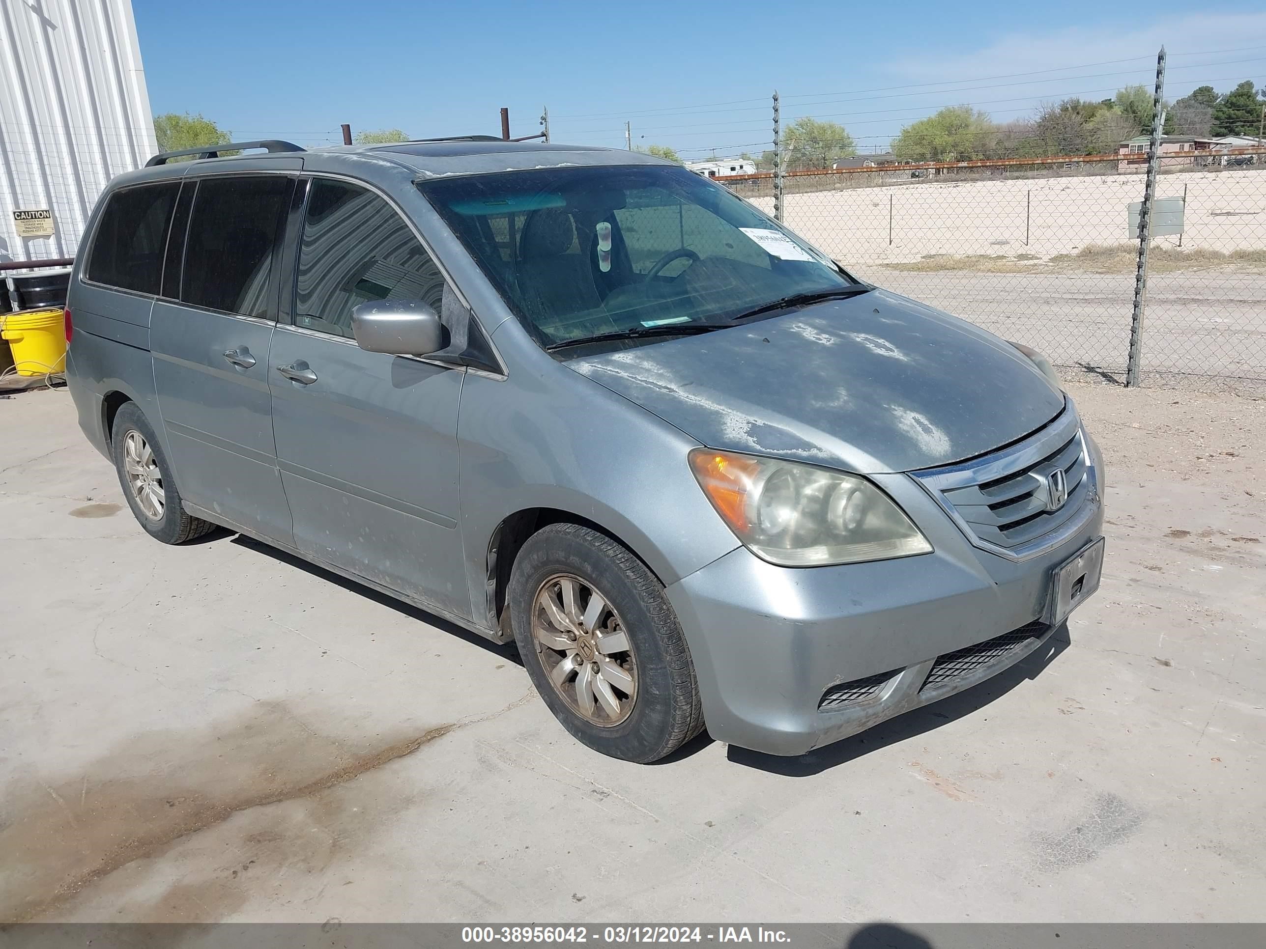 HONDA ODYSSEY 2009 5fnrl38719b003022