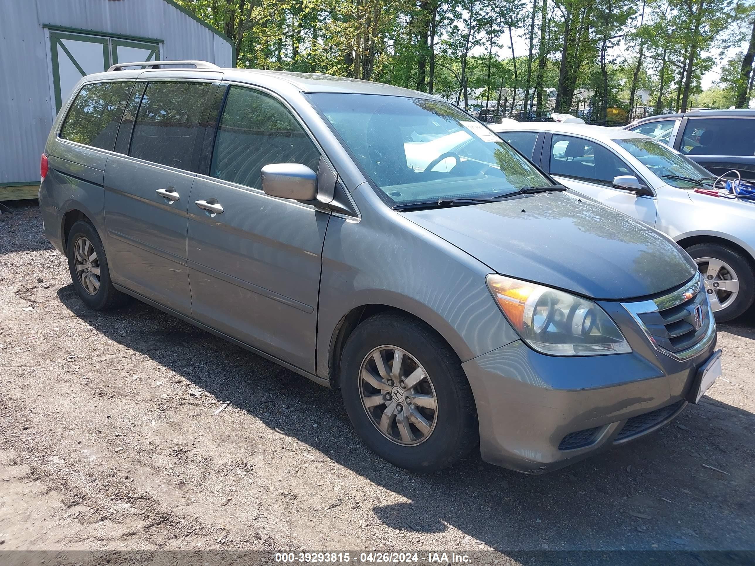 HONDA ODYSSEY 2009 5fnrl38719b402612