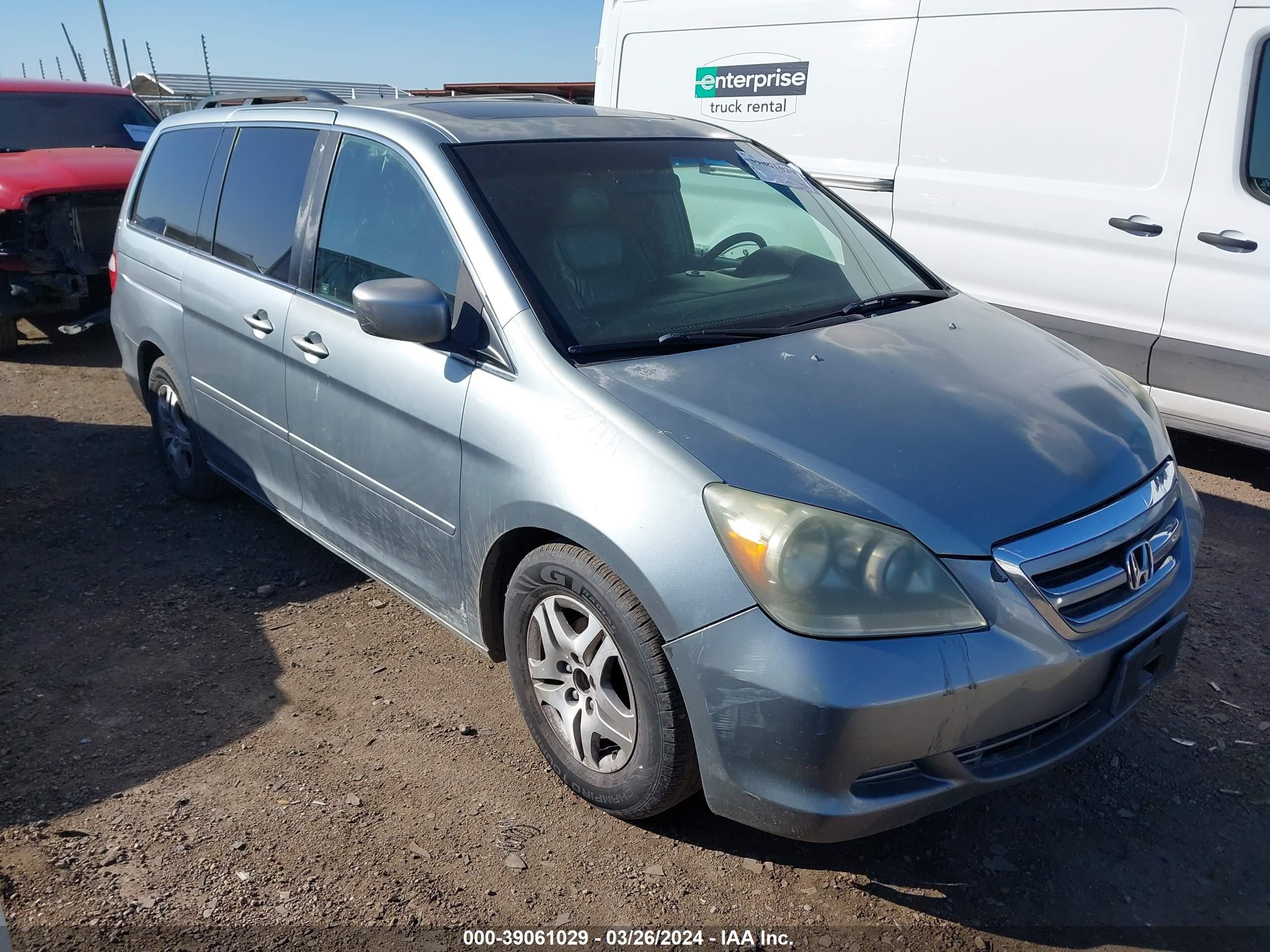 HONDA ODYSSEY 2005 5fnrl38725b064812