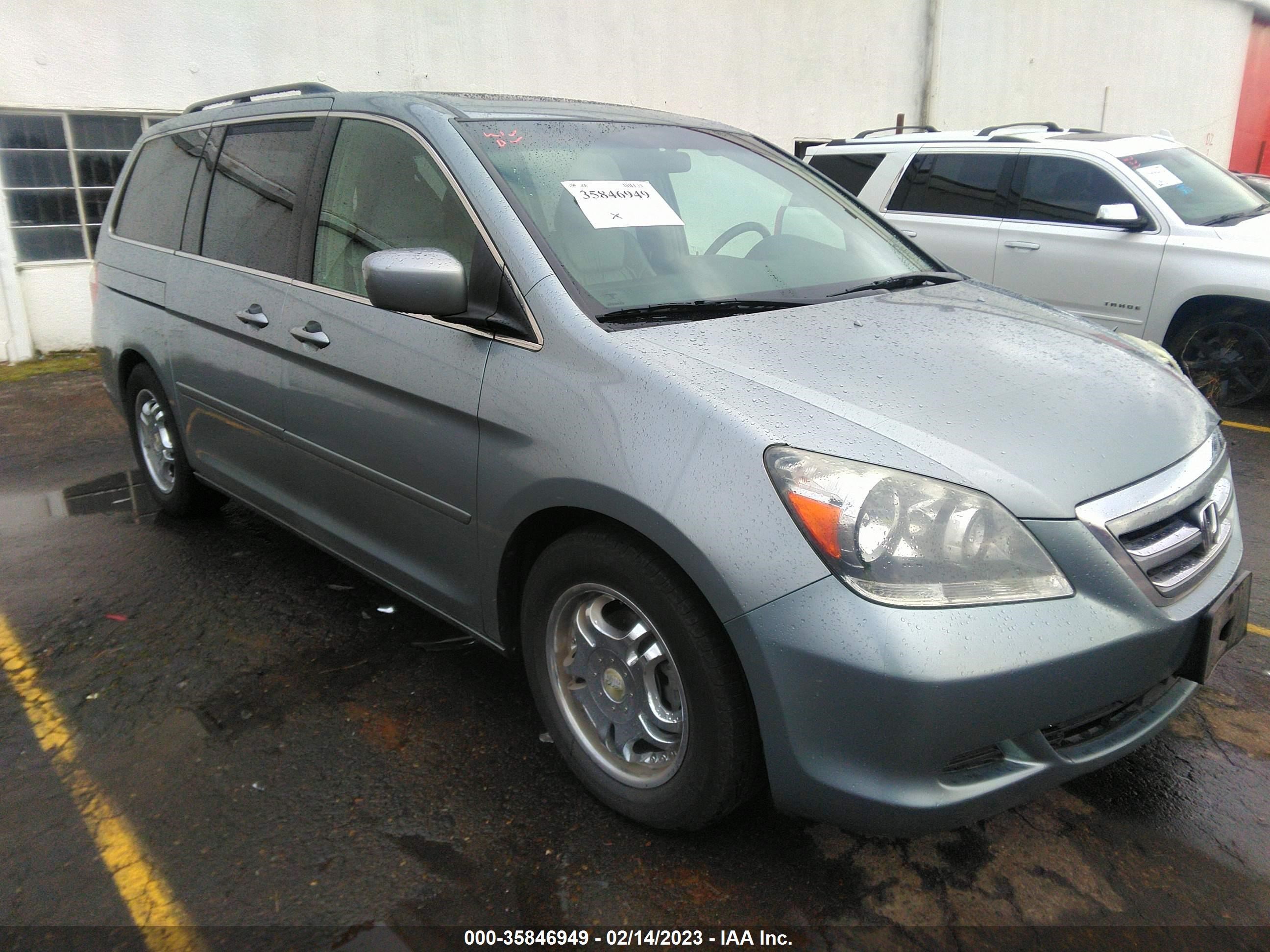 HONDA ODYSSEY 2006 5fnrl38726b034856