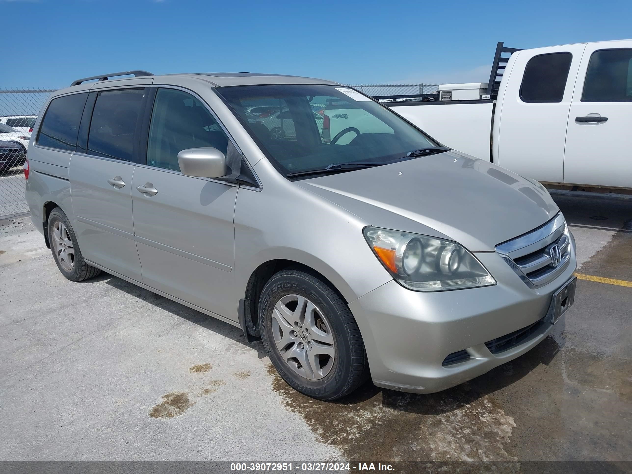 HONDA ODYSSEY 2006 5fnrl38726b075293