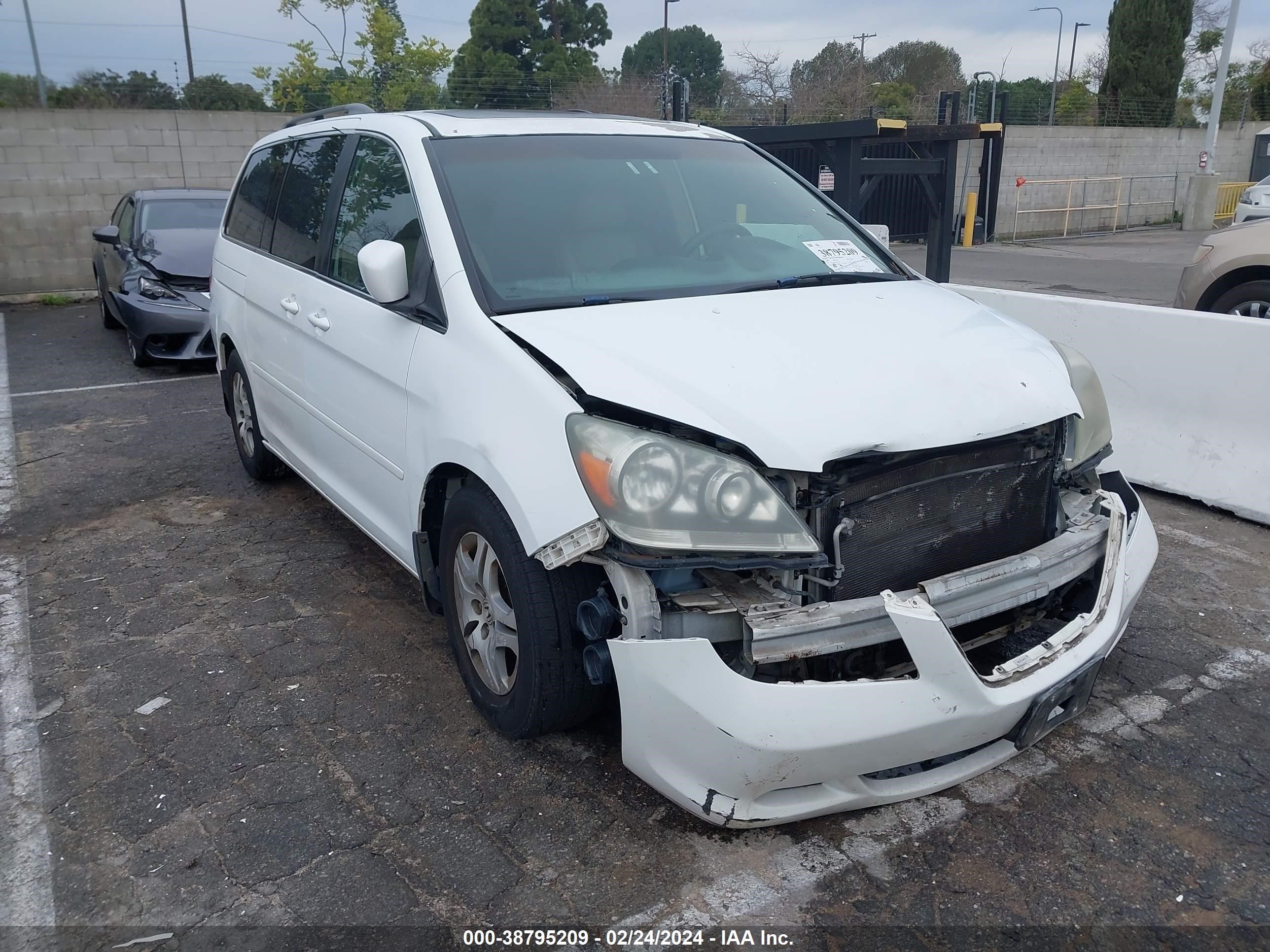 HONDA ODYSSEY 2006 5fnrl38726b444377