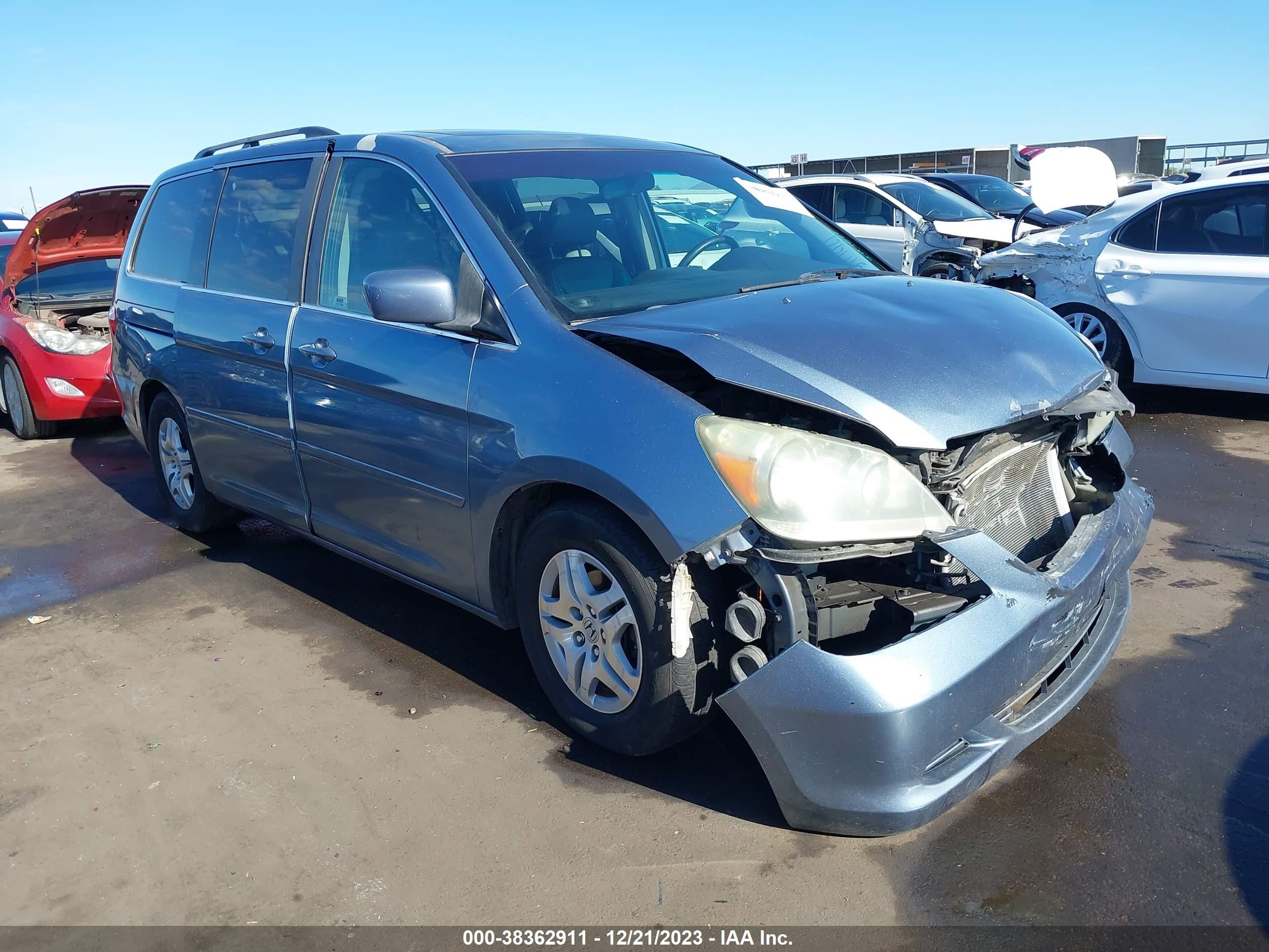 HONDA ODYSSEY 2007 5fnrl38727b052503