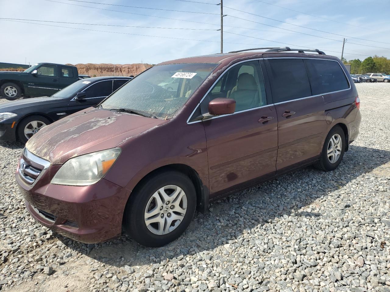 HONDA ODYSSEY 2007 5fnrl38727b080723