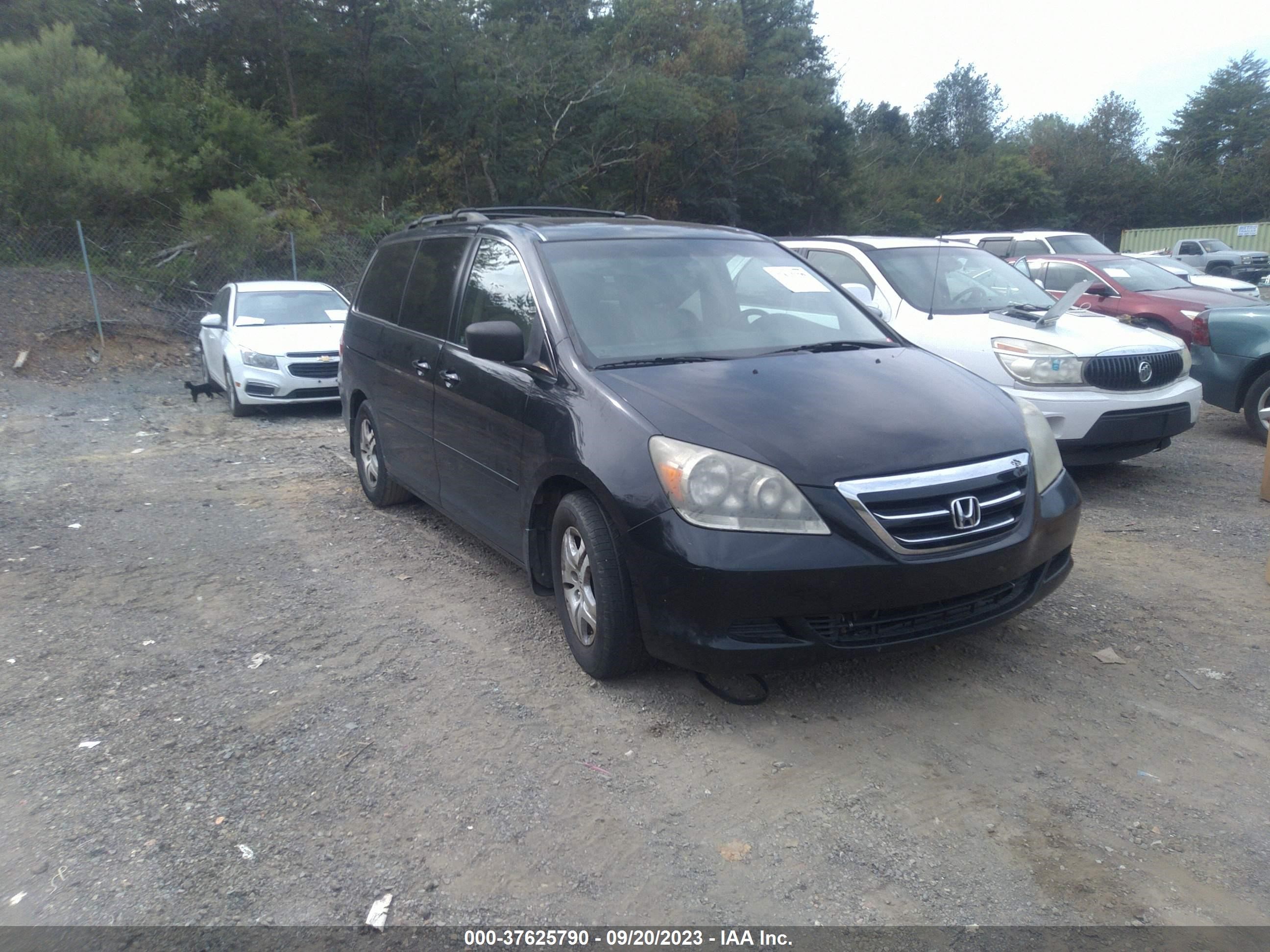 HONDA ODYSSEY 2007 5fnrl38727b095724