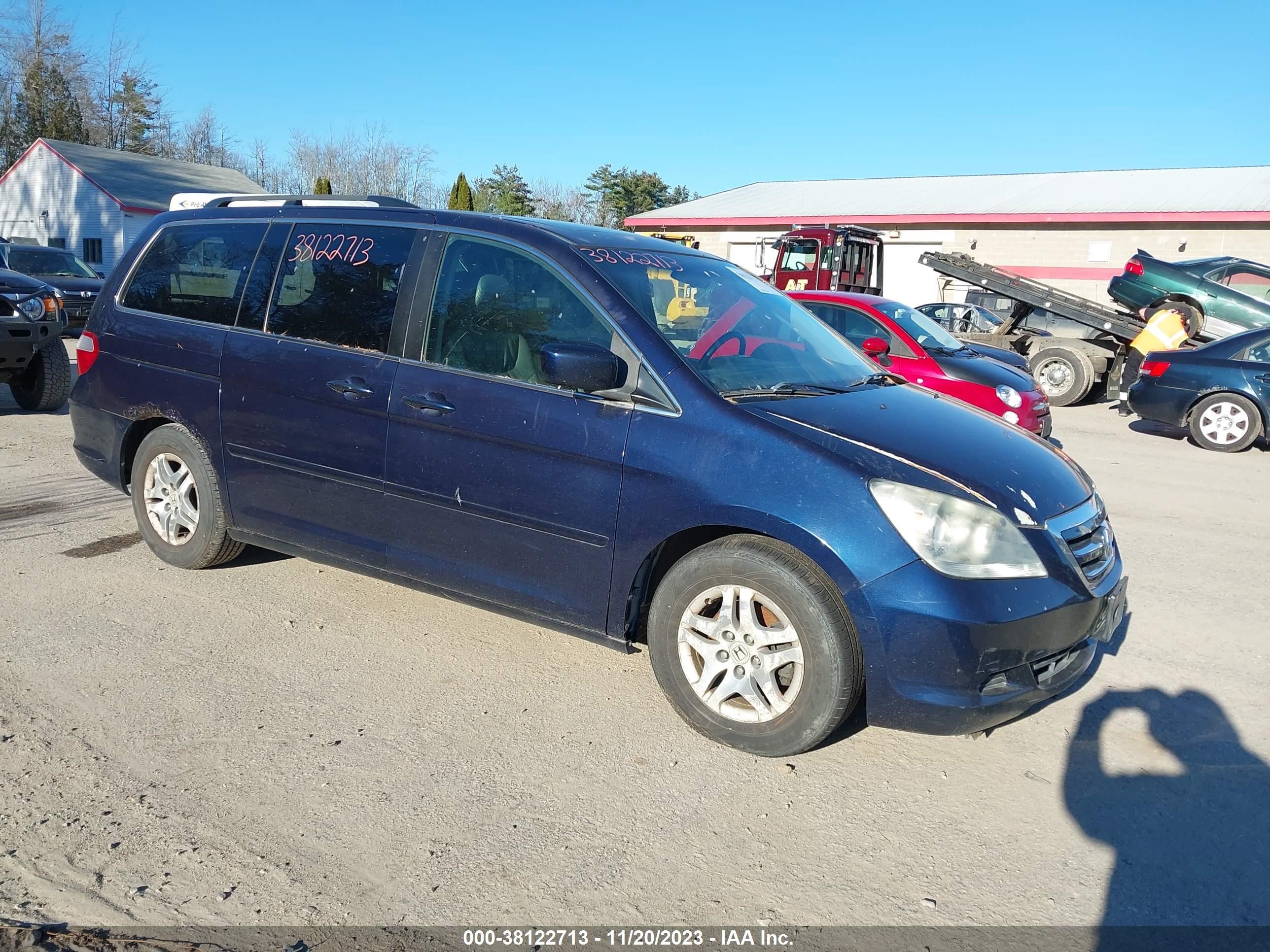 HONDA ODYSSEY 2007 5fnrl38727b104728