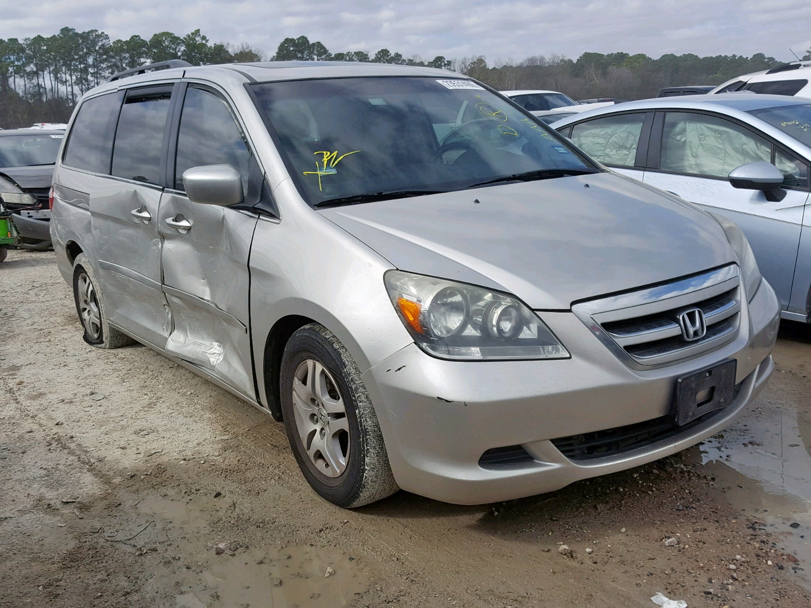 HONDA ODYSSEY 2007 5fnrl38727b445868