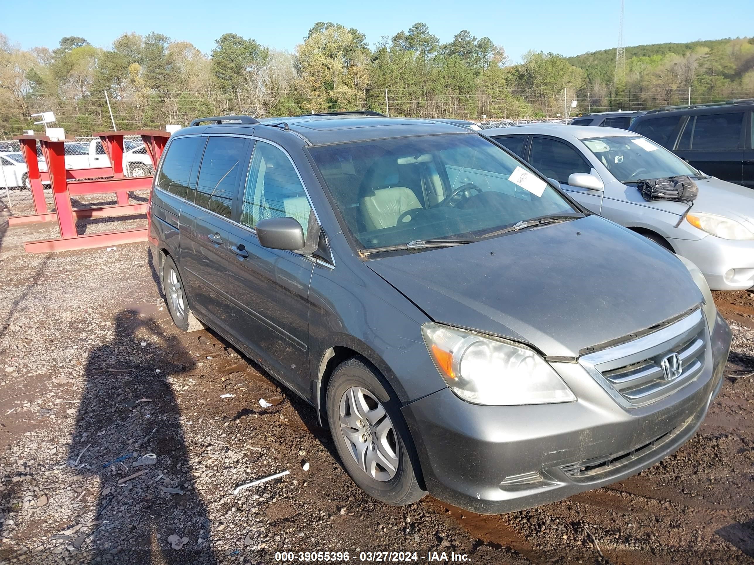 HONDA ODYSSEY 2007 5fnrl38727b454067